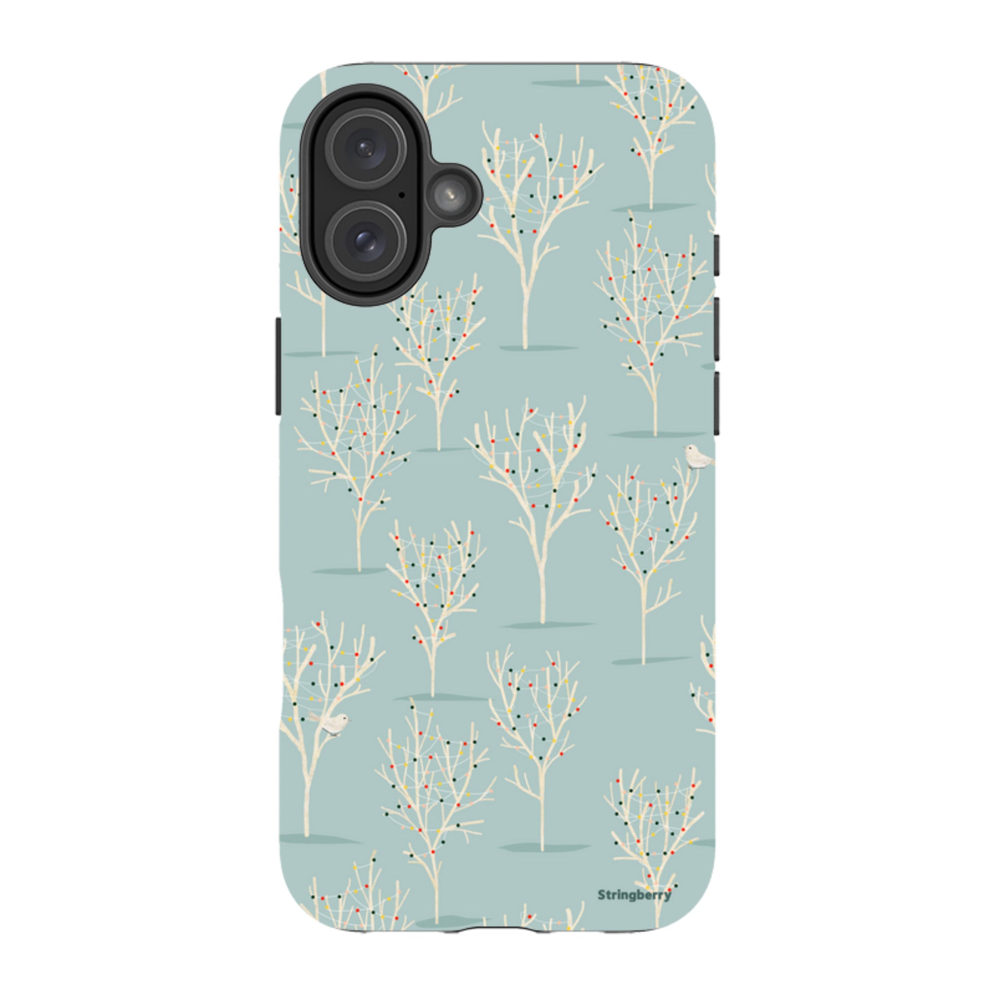 iPhone Tough Case - Winter Forest By Katherine Quinn