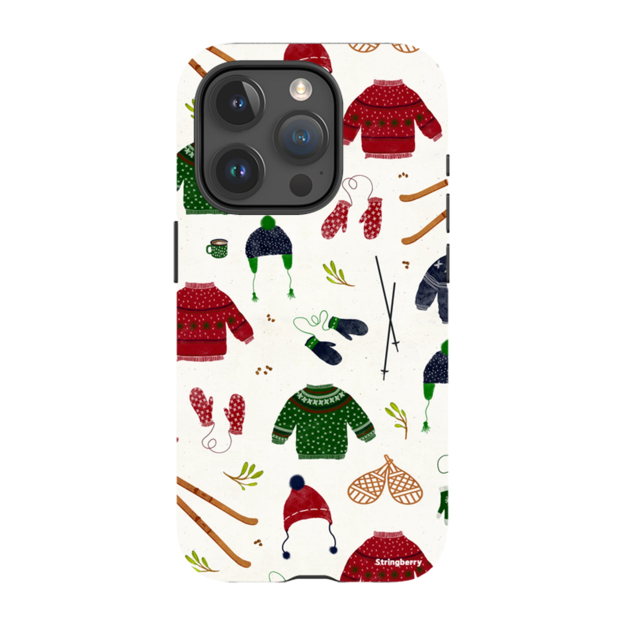 iPhone MagSafe Tough Case - Winter Clothes By Katherine Quinn