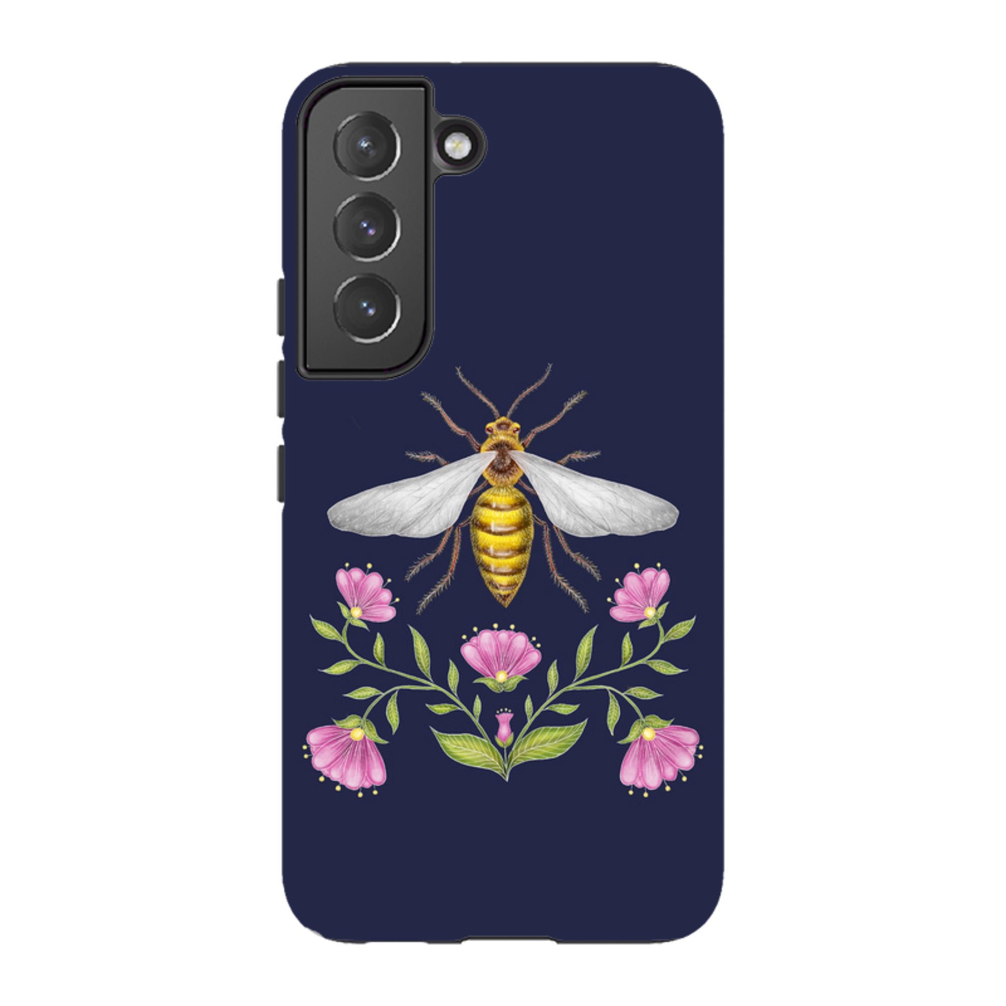 Samsung Tough Case - Wings Of Freedom Navy By Catherine Rowe
