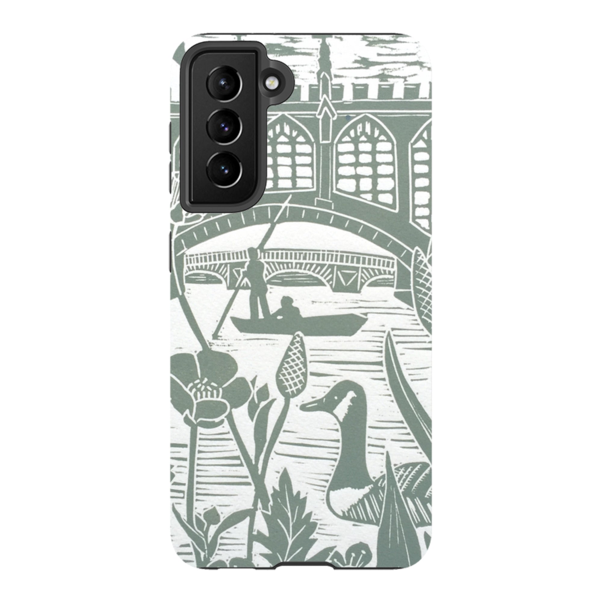 Samsung Tough Case - Punting At Cambridge By Kate Heiss
