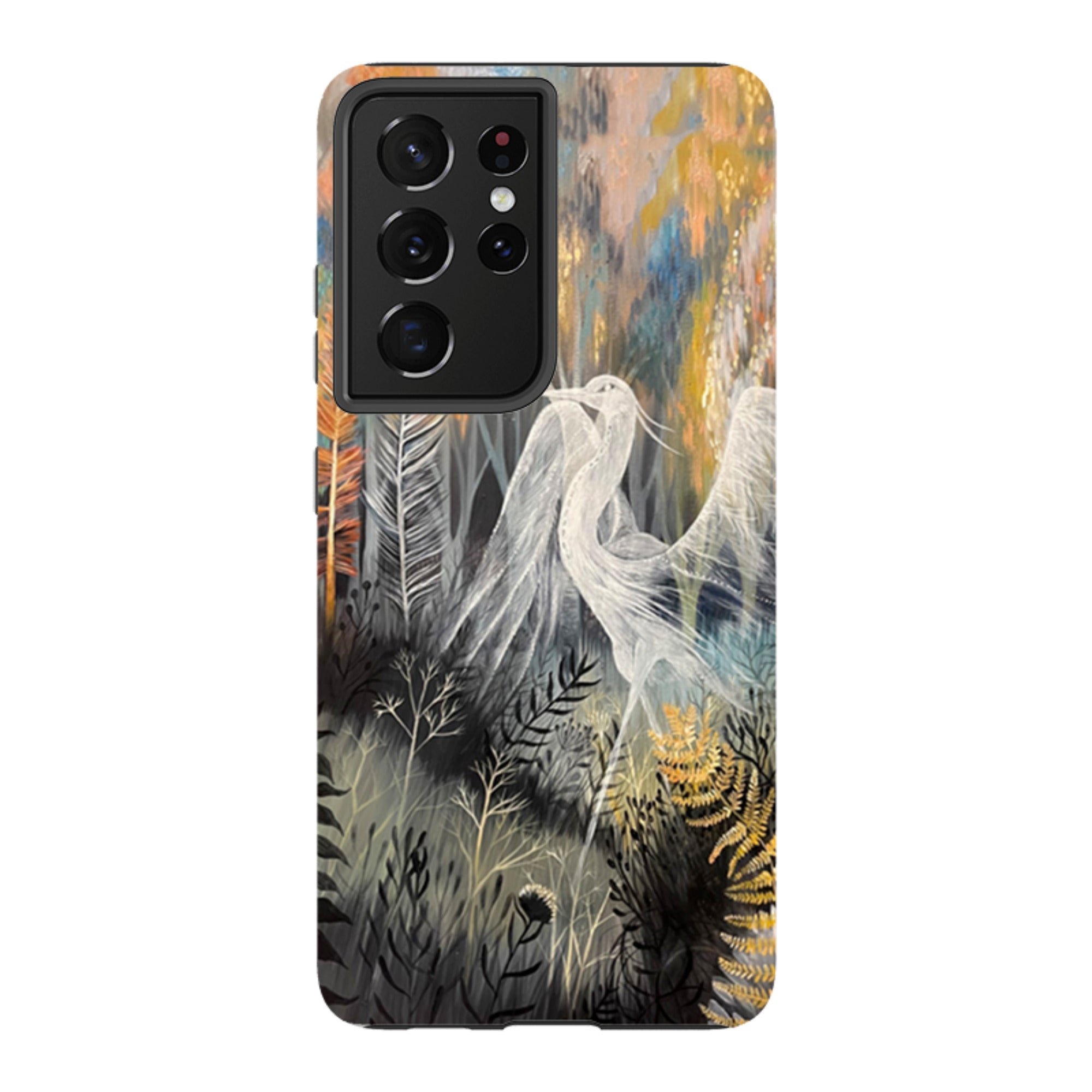 Samsung Tough Case - Ghost Heron By Mia Underwood