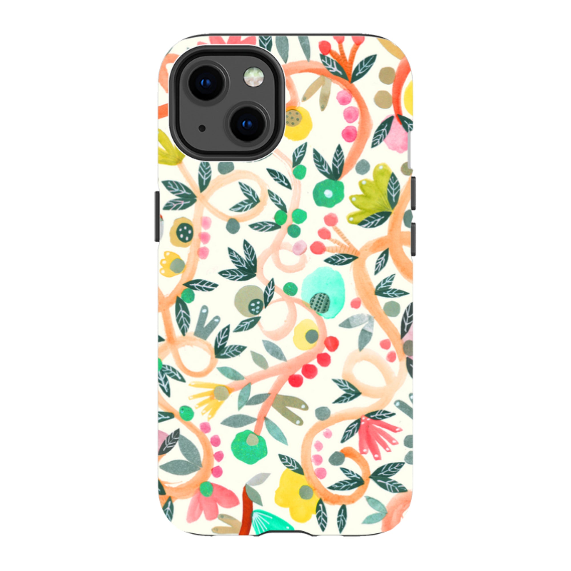 iPhone Tough Case - Floral By Gabriela Larios