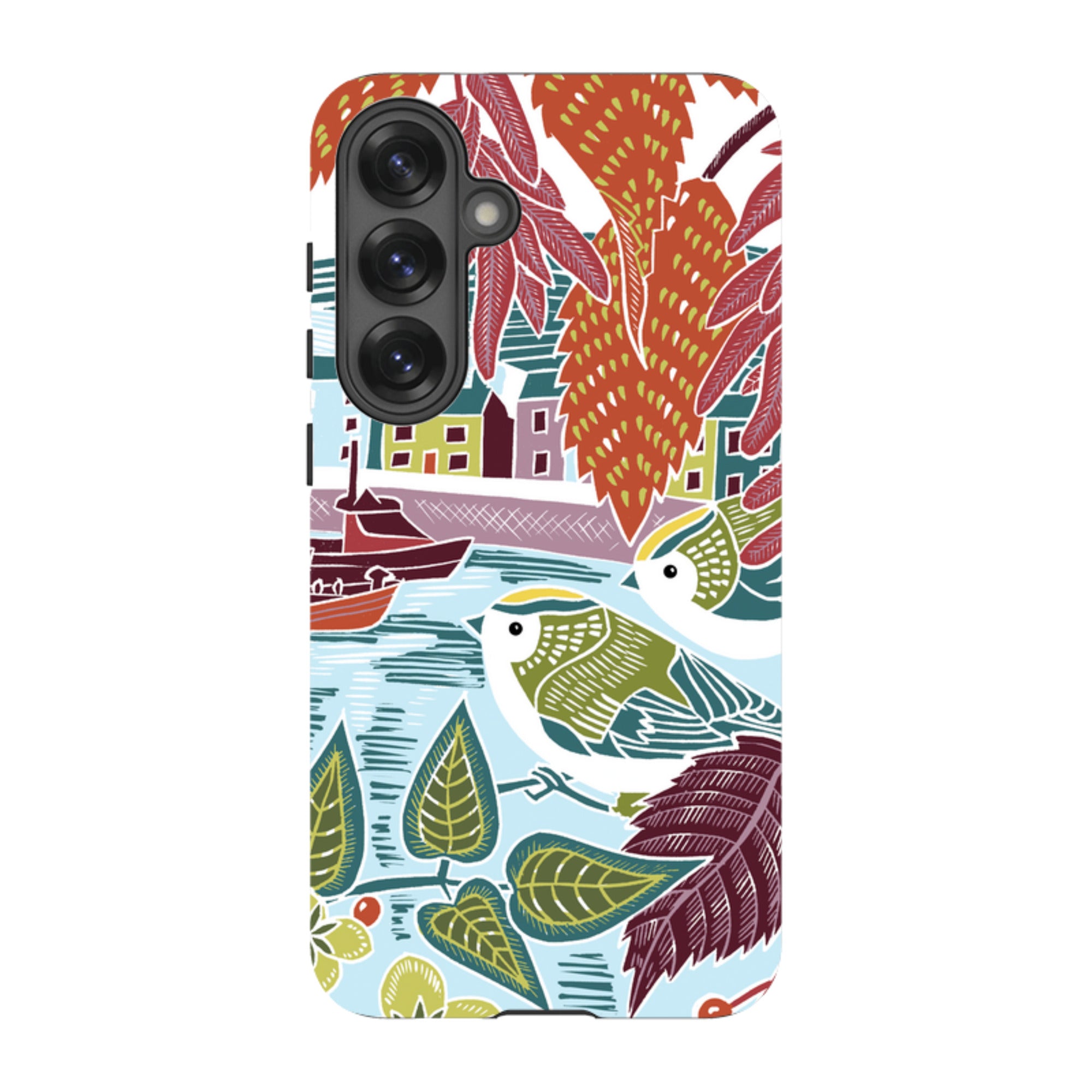 Samsung Tough  Case - Goldcrests Harbour By Kate heiss