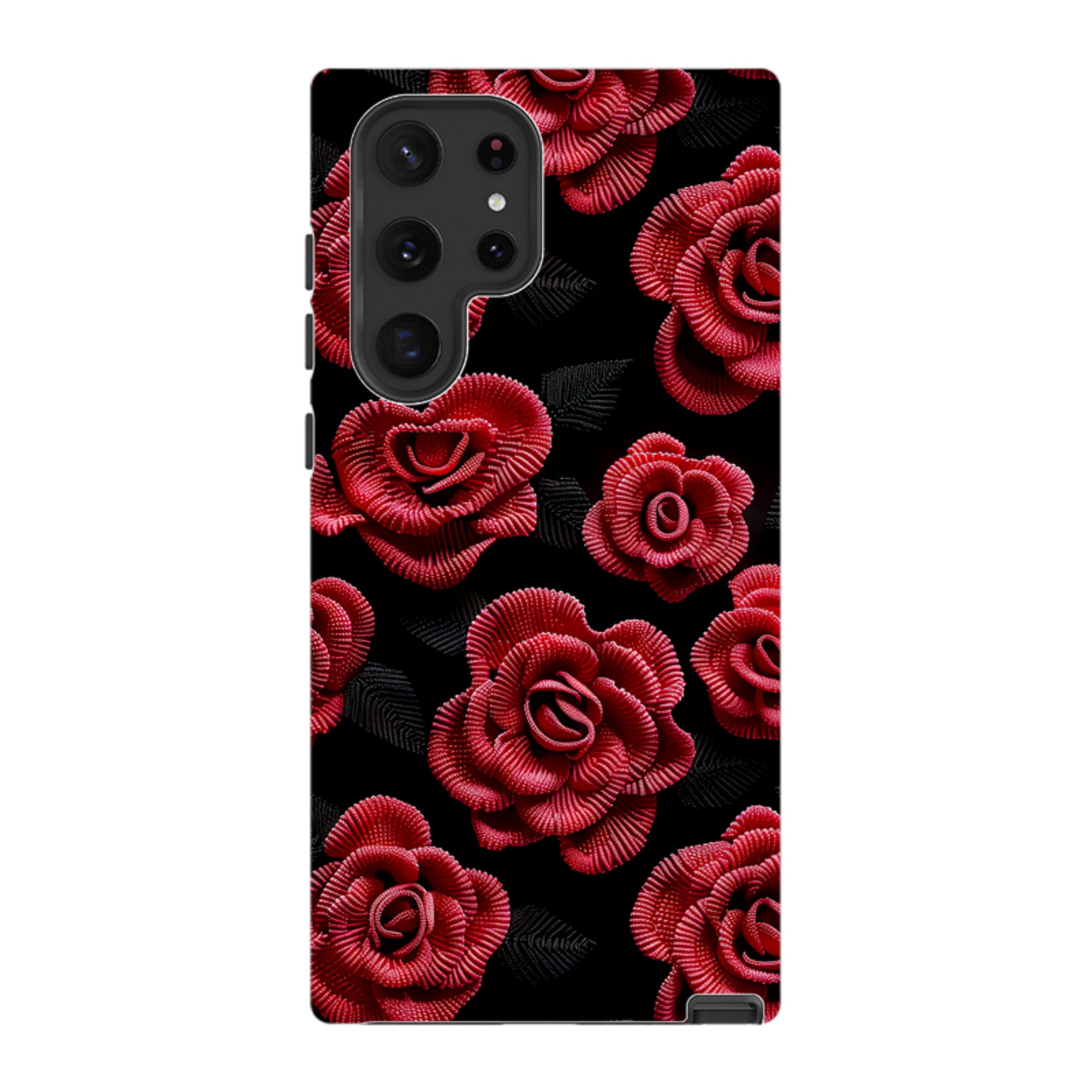 Samsung Tough Case - Dark Roses II