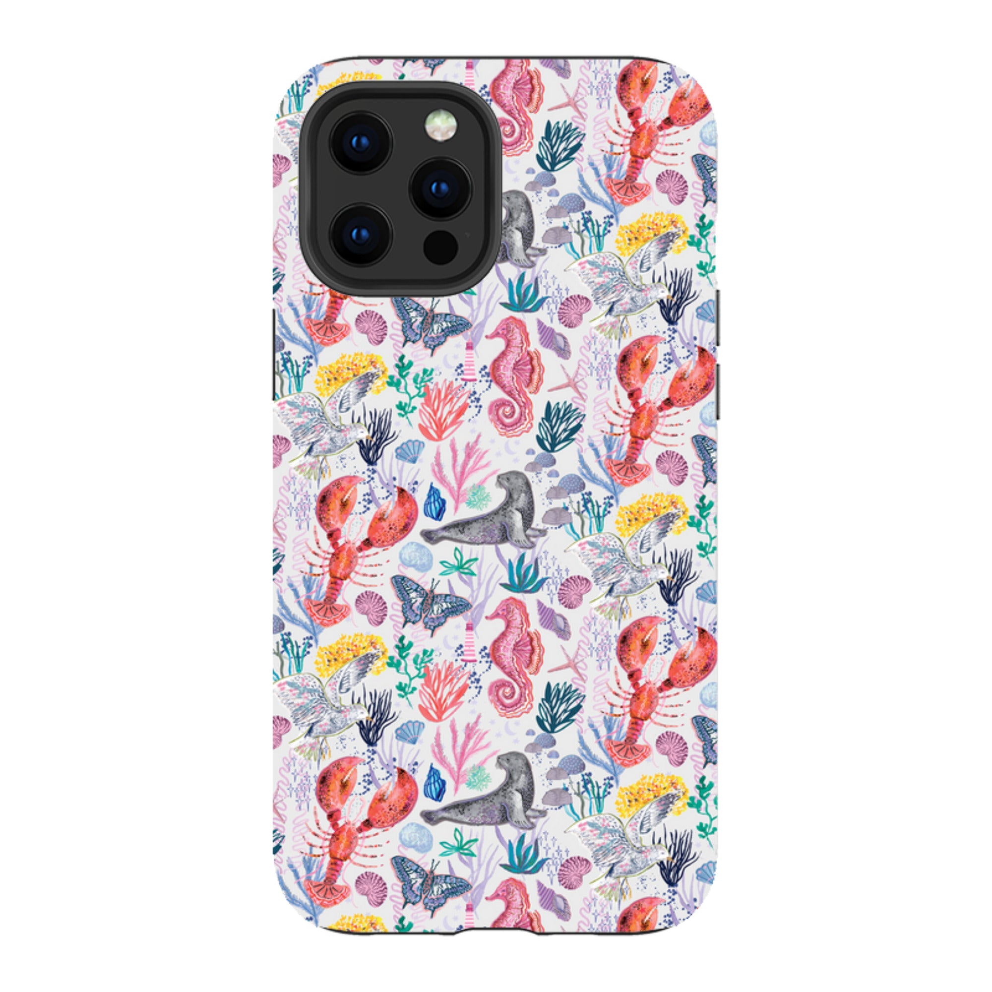 iPhone Case - Coastline Pattern-D By Emma Frances Grant