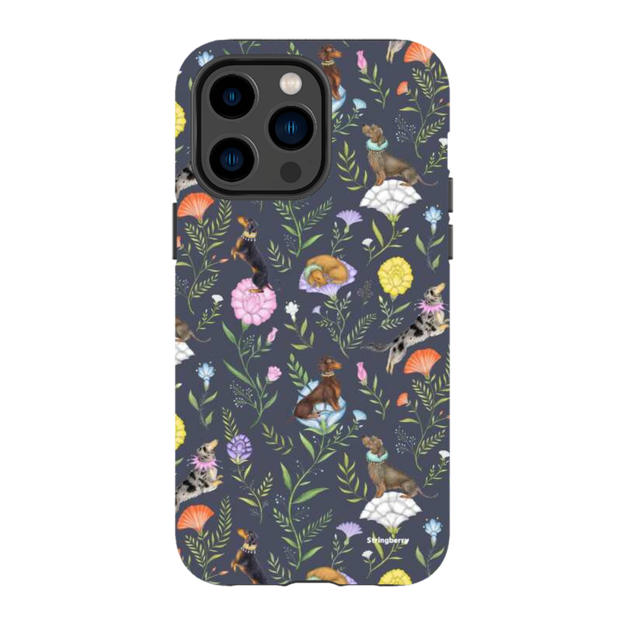 iPhone Tough Case - Doxy Day Afternoon Slate By Catherine Rowe