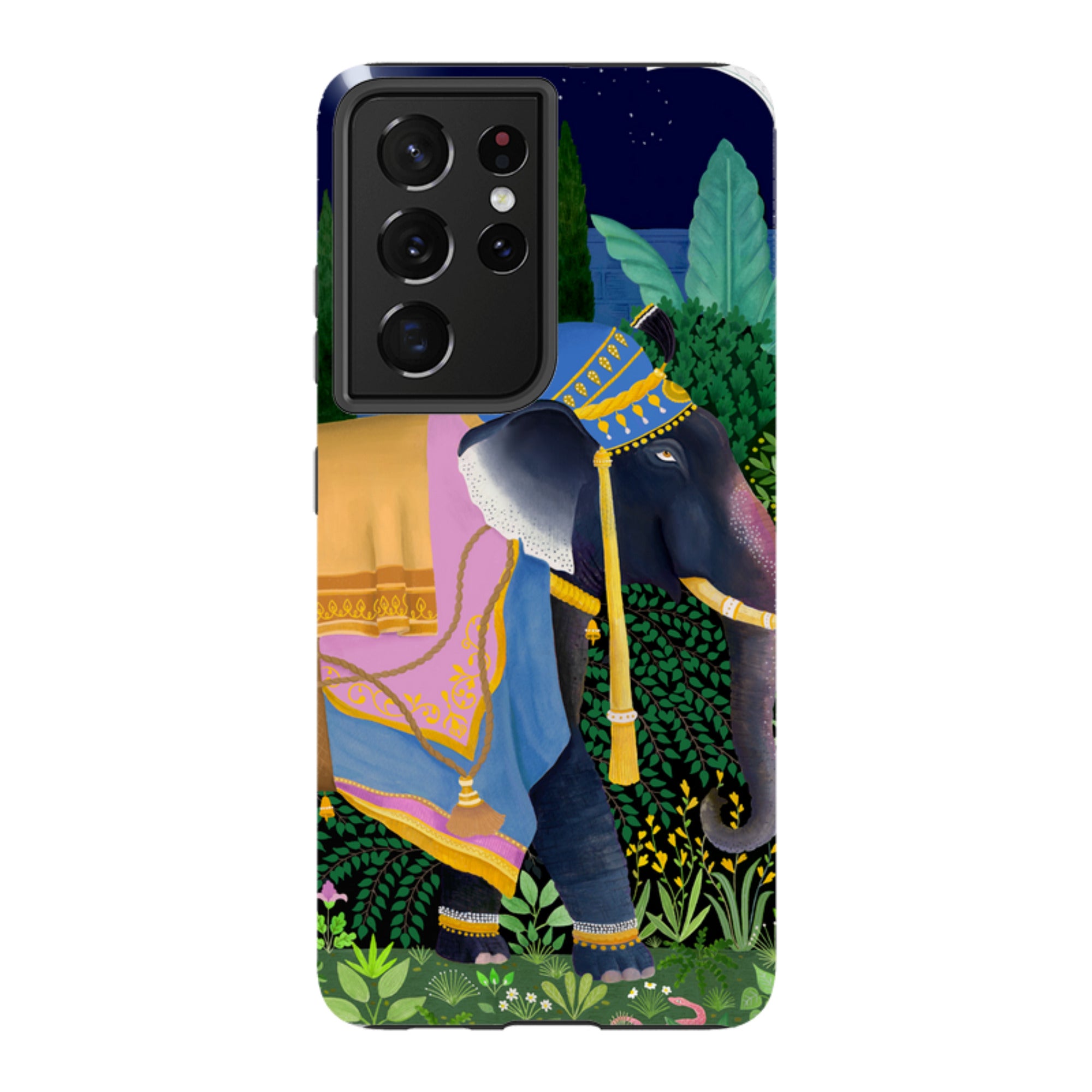 Samsung Tough Case - Indian Elephant By Bex Parkin