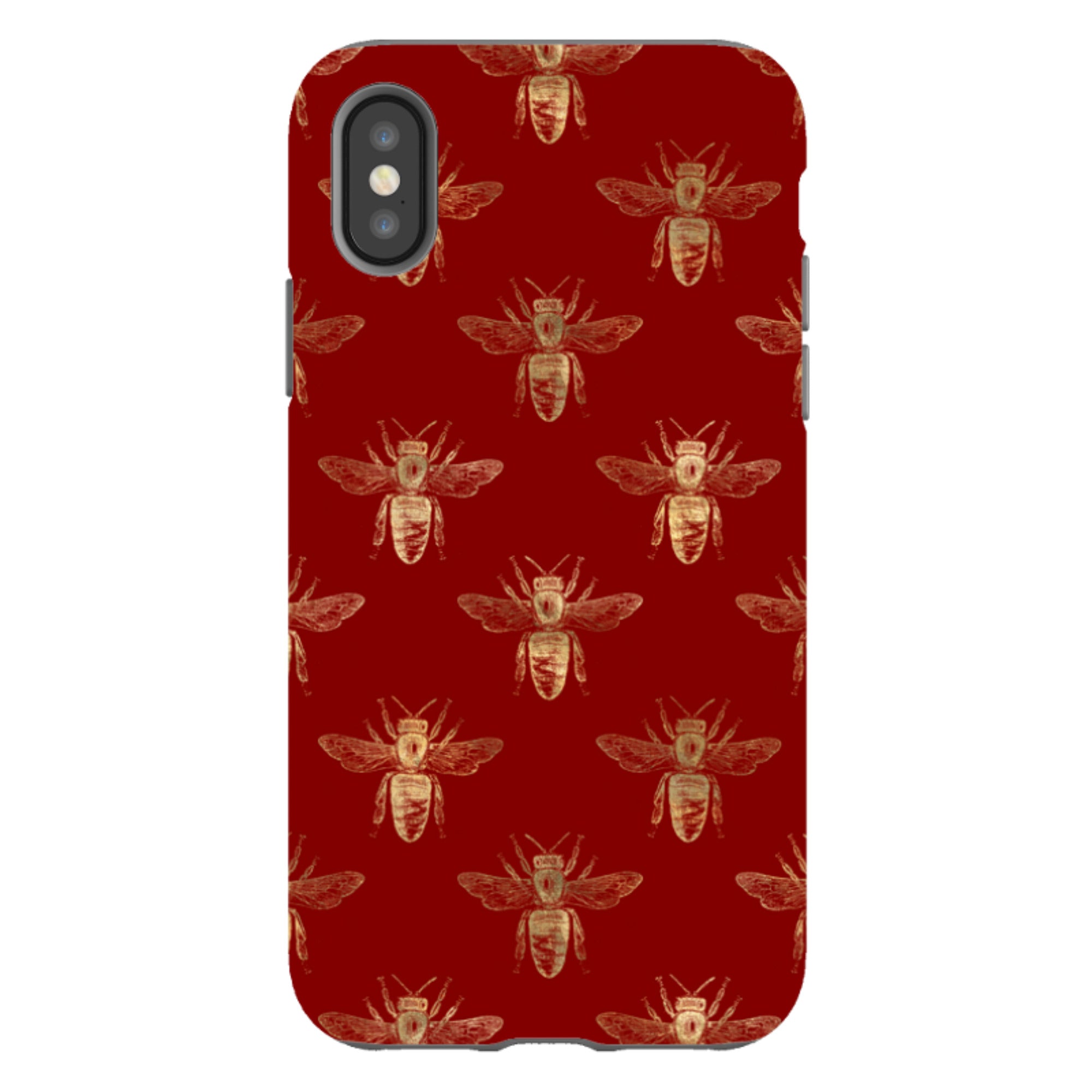 iPhone Tough Case - Red Bees