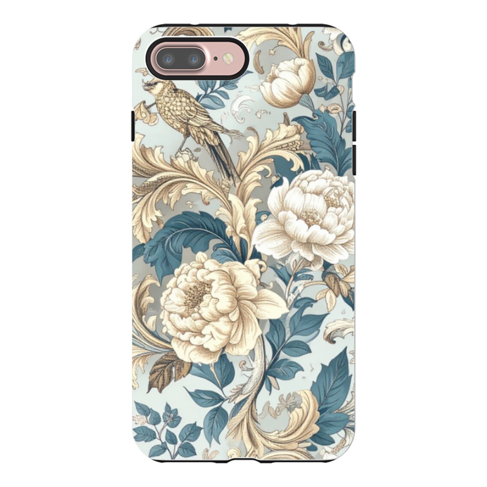 iPhone Case - Blue and Gold Summer