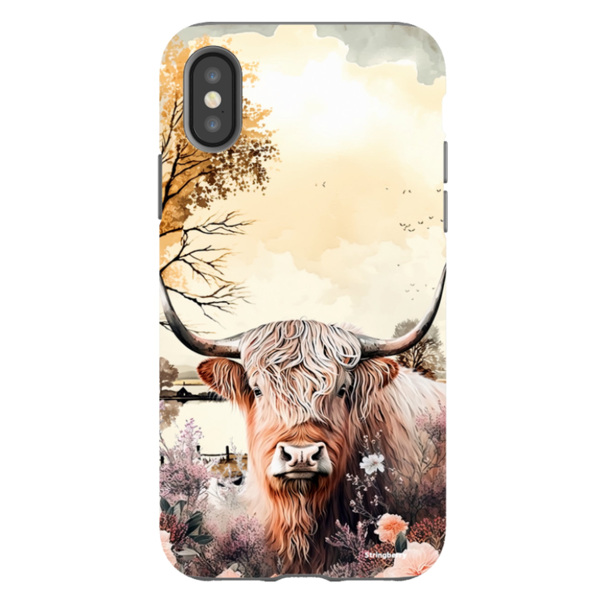 iPhone Tough Case - Highland Cow IV