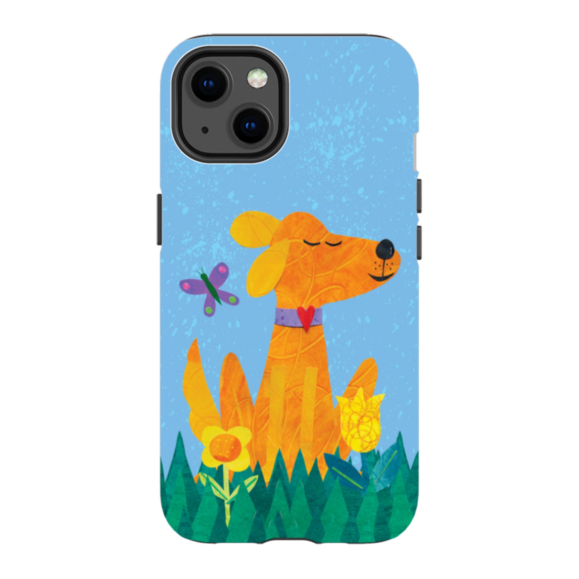 iPhone Tough Case - Pup in the grass By Tracey English