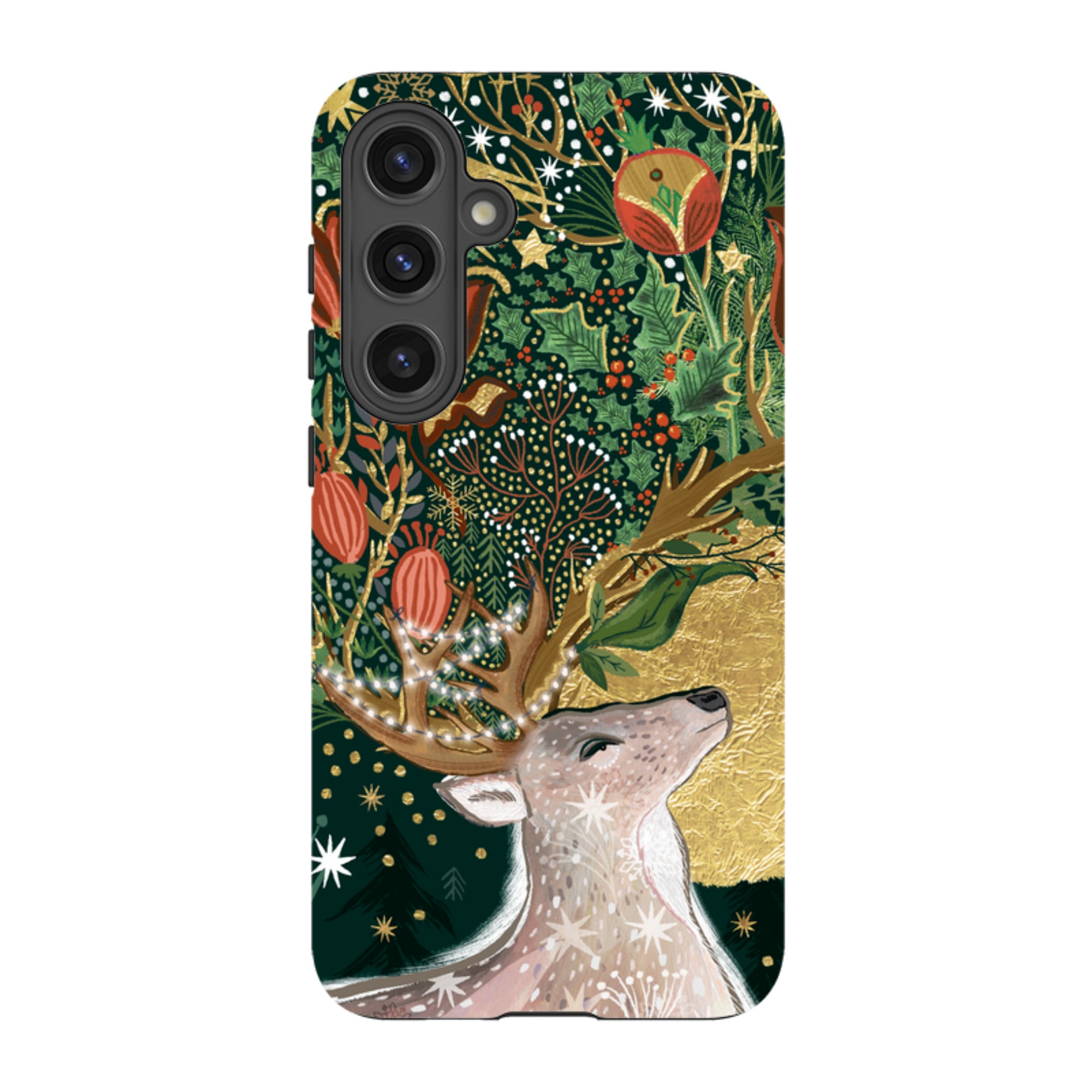 Samsung Tough Case - Winter Deer I By Emma Frances Grant