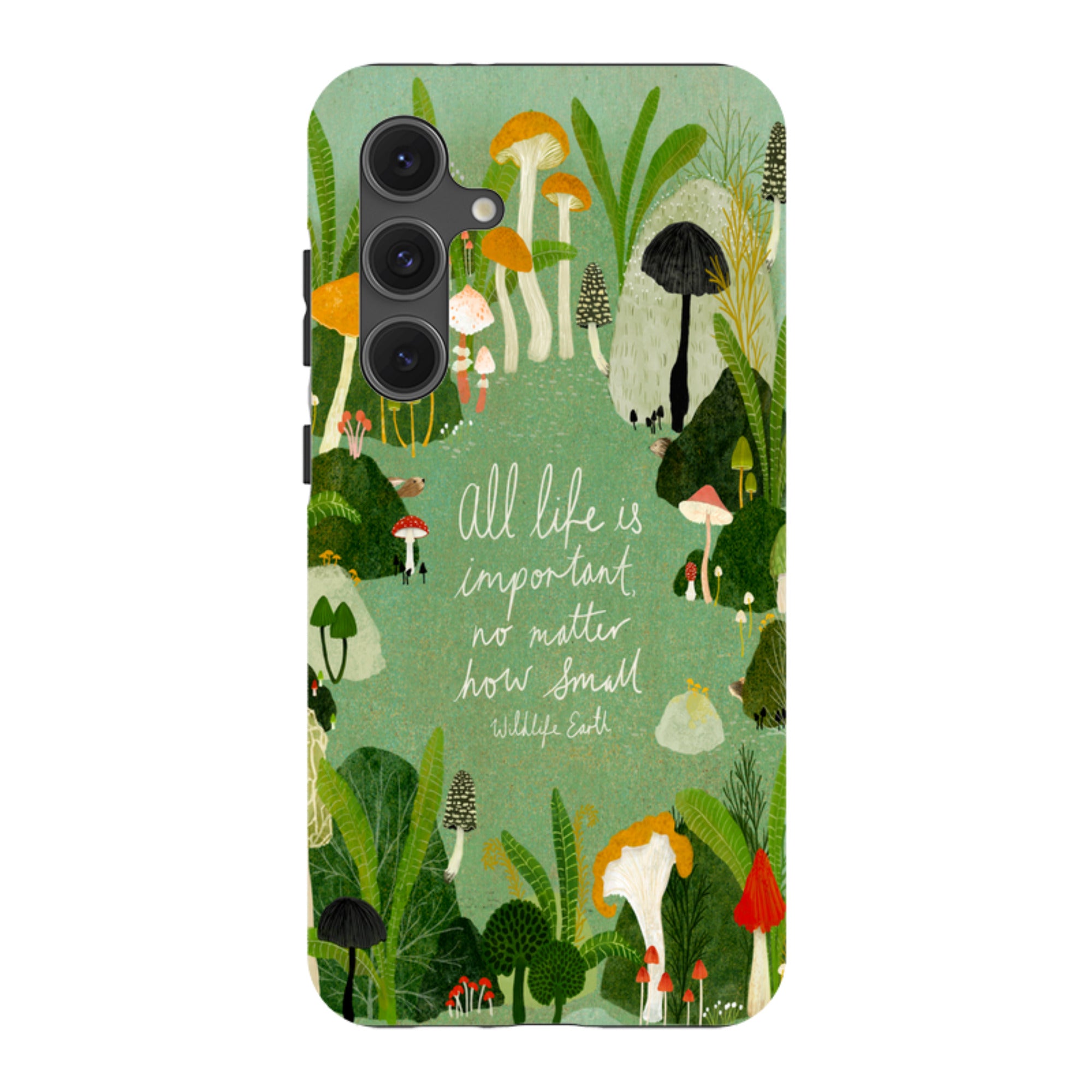 Samsung Tough Case - Wildlife Text By Katherine Quinn