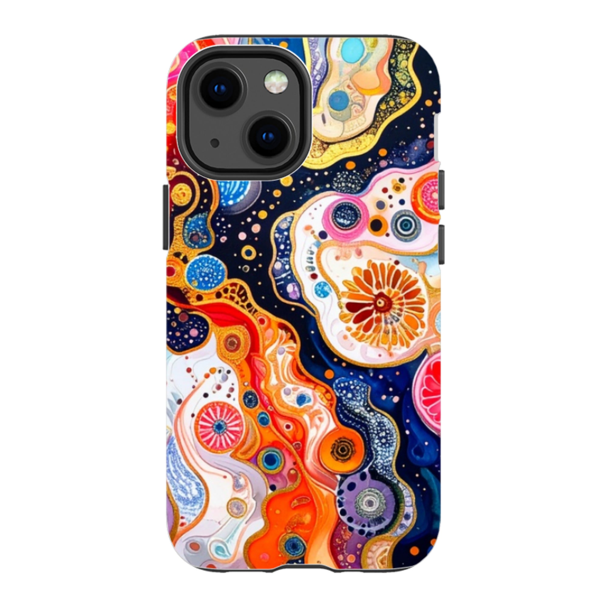 iPhone Tough Case - Cloud Marble