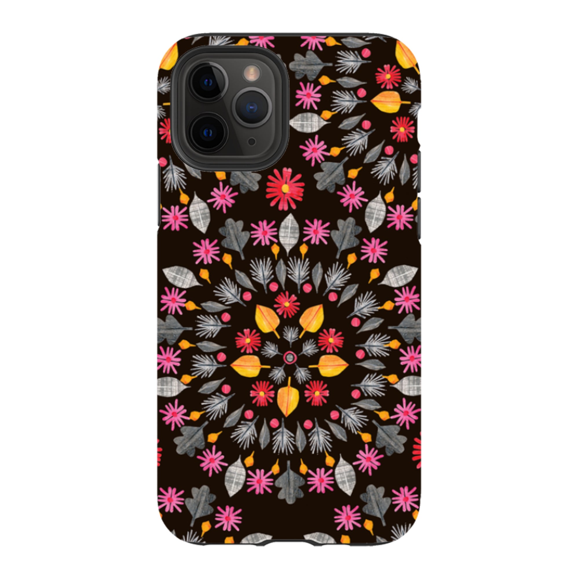 iPhone Tough Case - Autumn Mandala By Tracey English