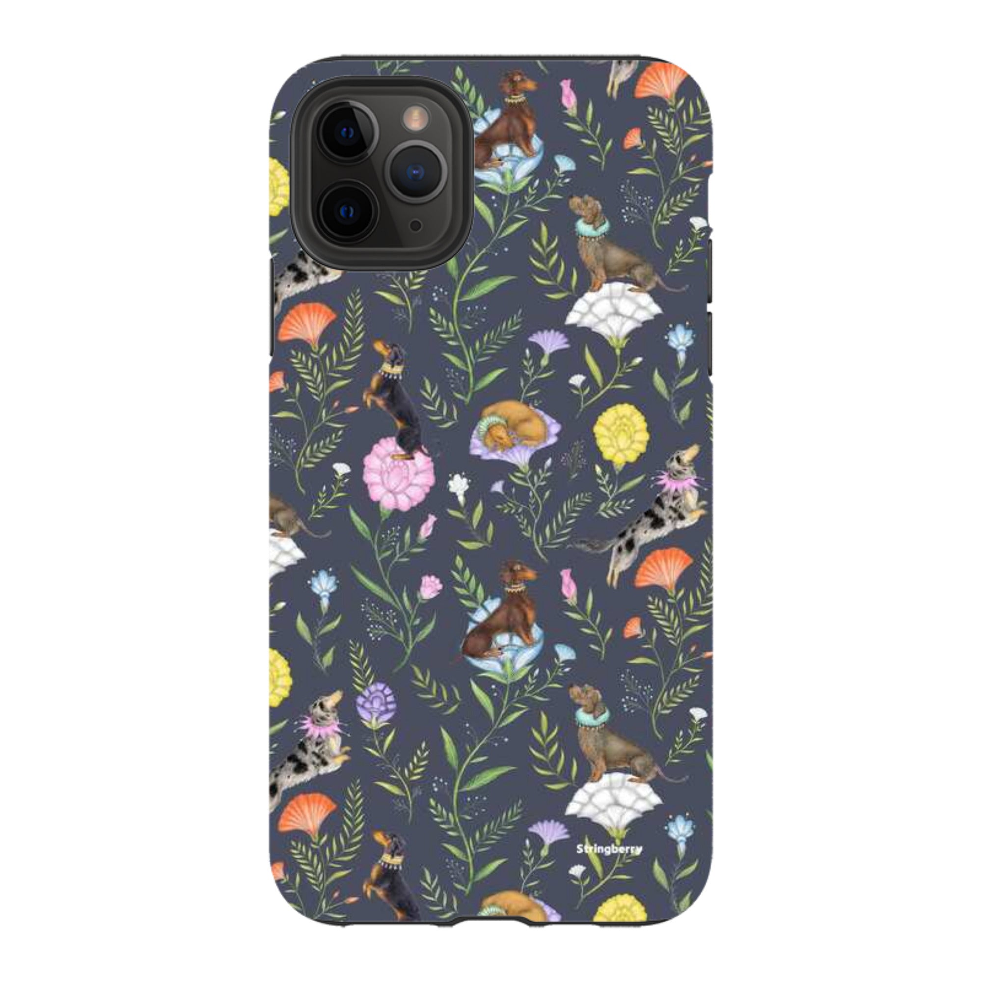 iPhone Tough Case - Doxy Day Afternoon Slate By Catherine Rowe