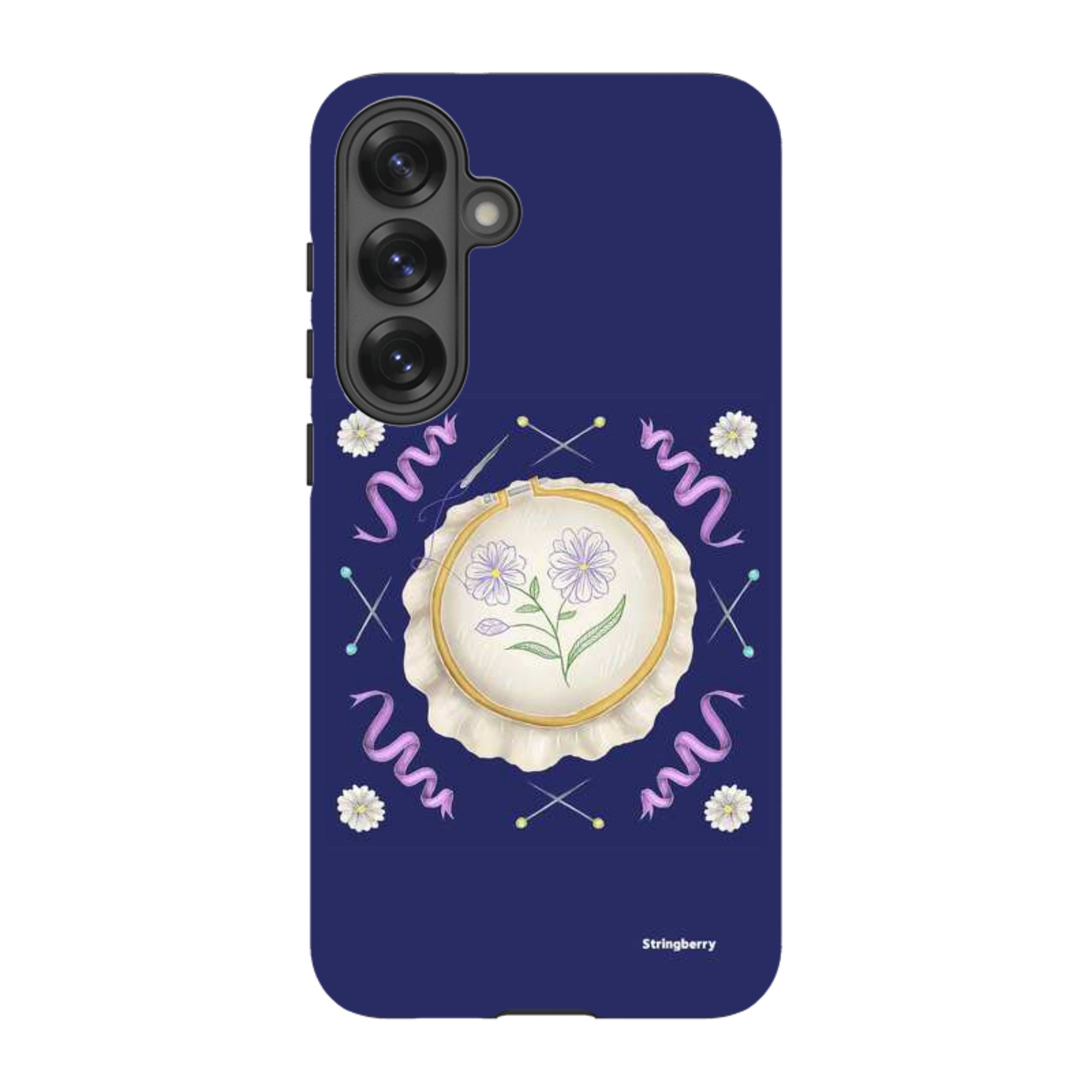 Samsung Tough Case - Daisy Needlework By Catherine Rowe