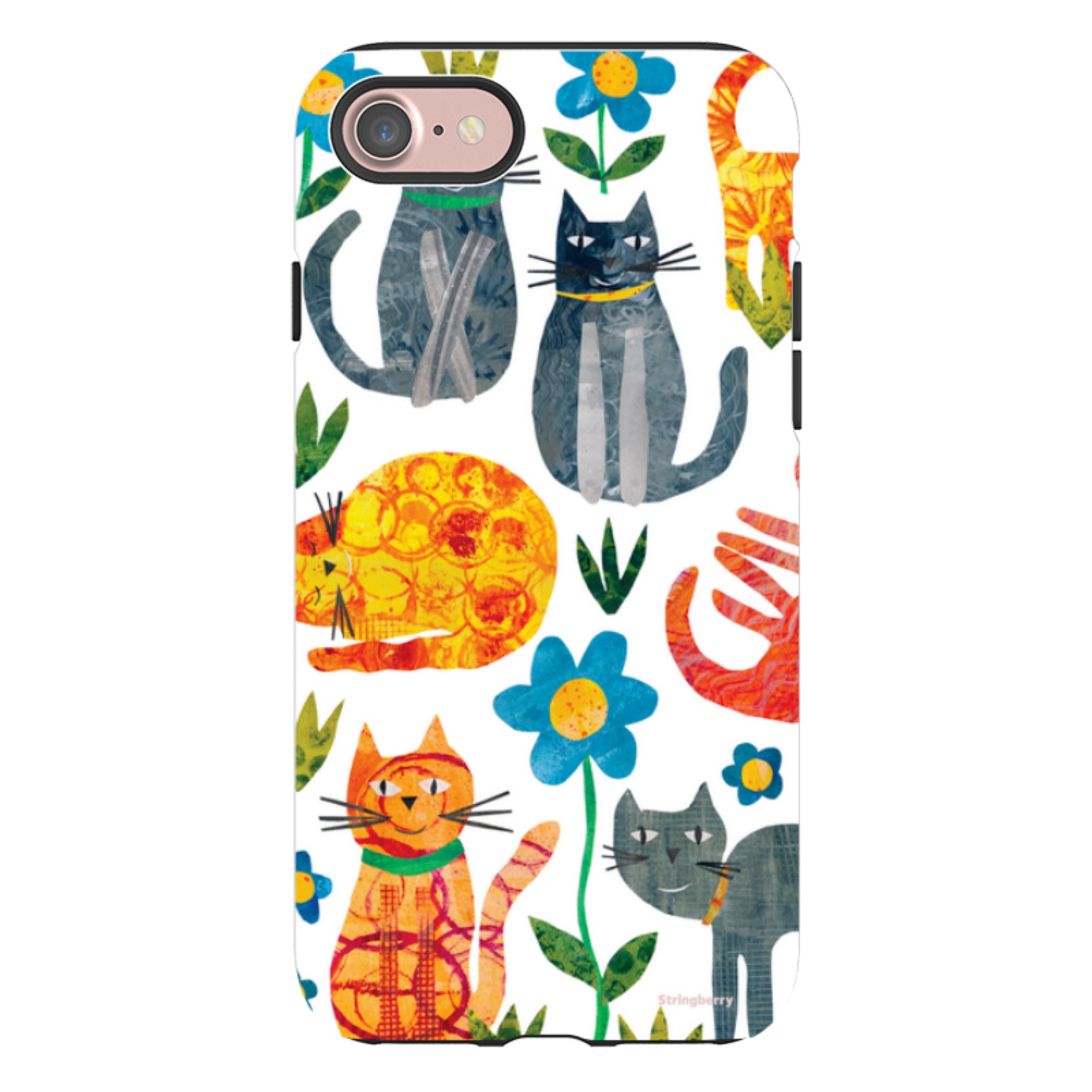 iPhone Tough Case - Cats By Tracey English