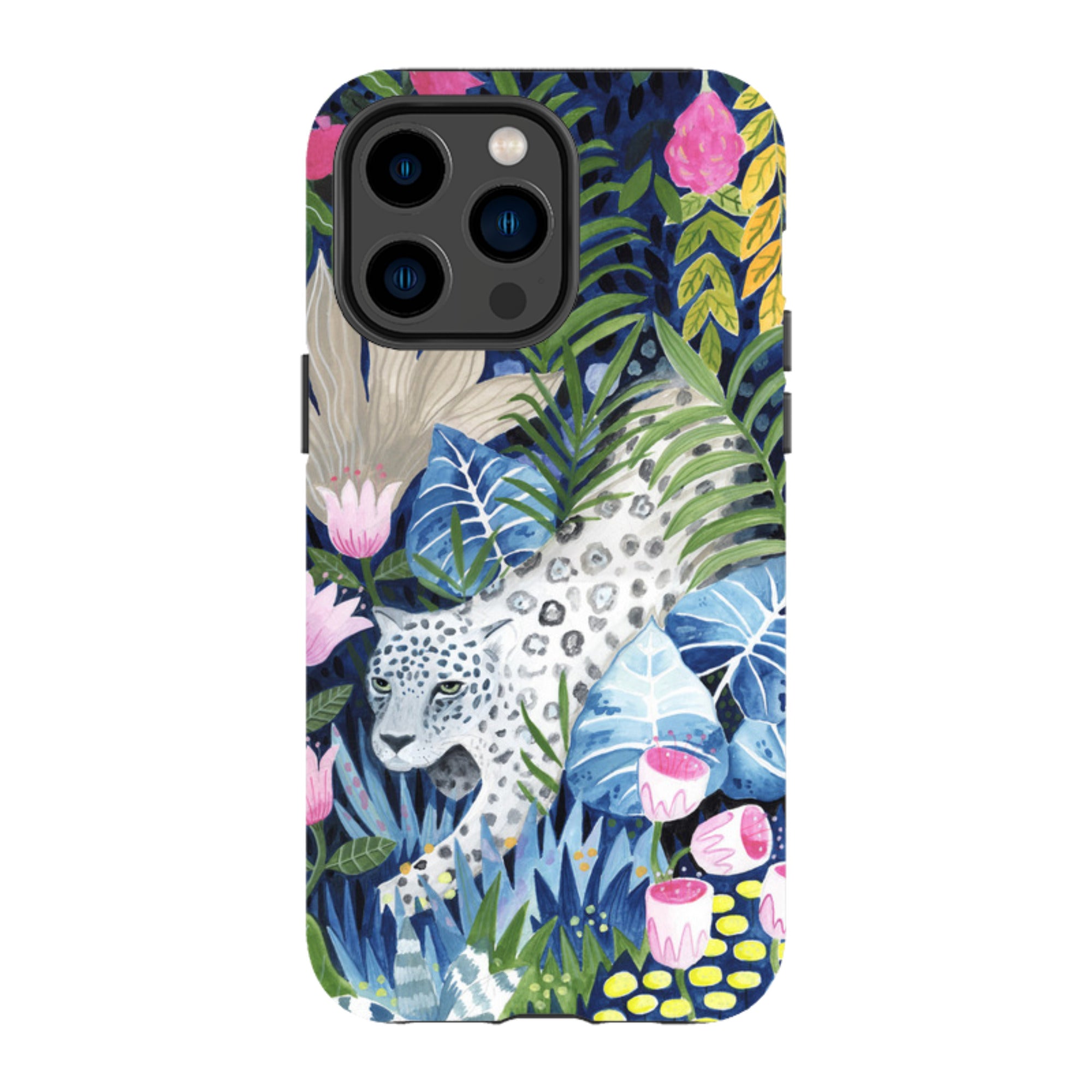 iPhone Tough Case - Prowling Leopard By Bex Parkin