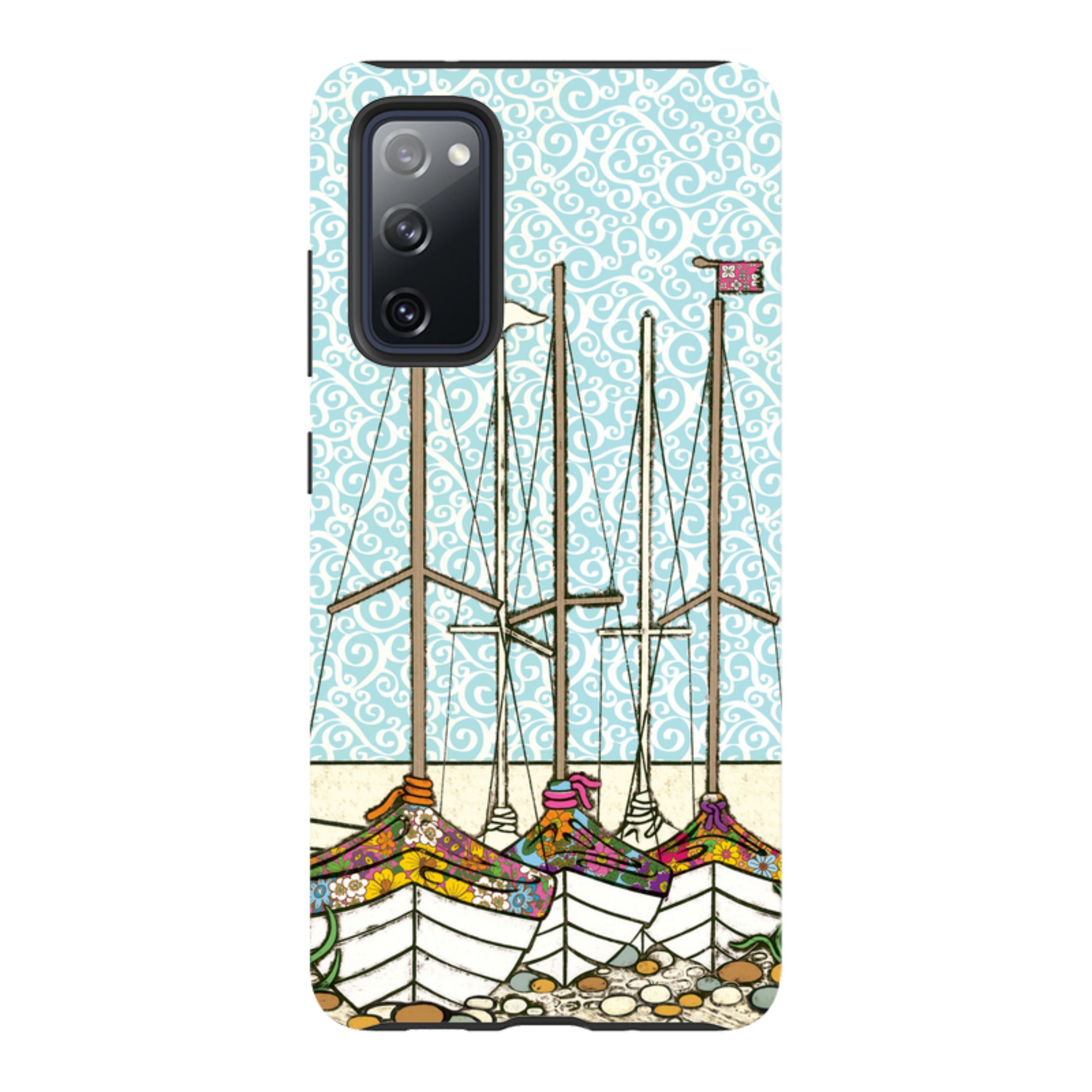 Samsung Tough Case - Boats At Rest By Amelia Bowman