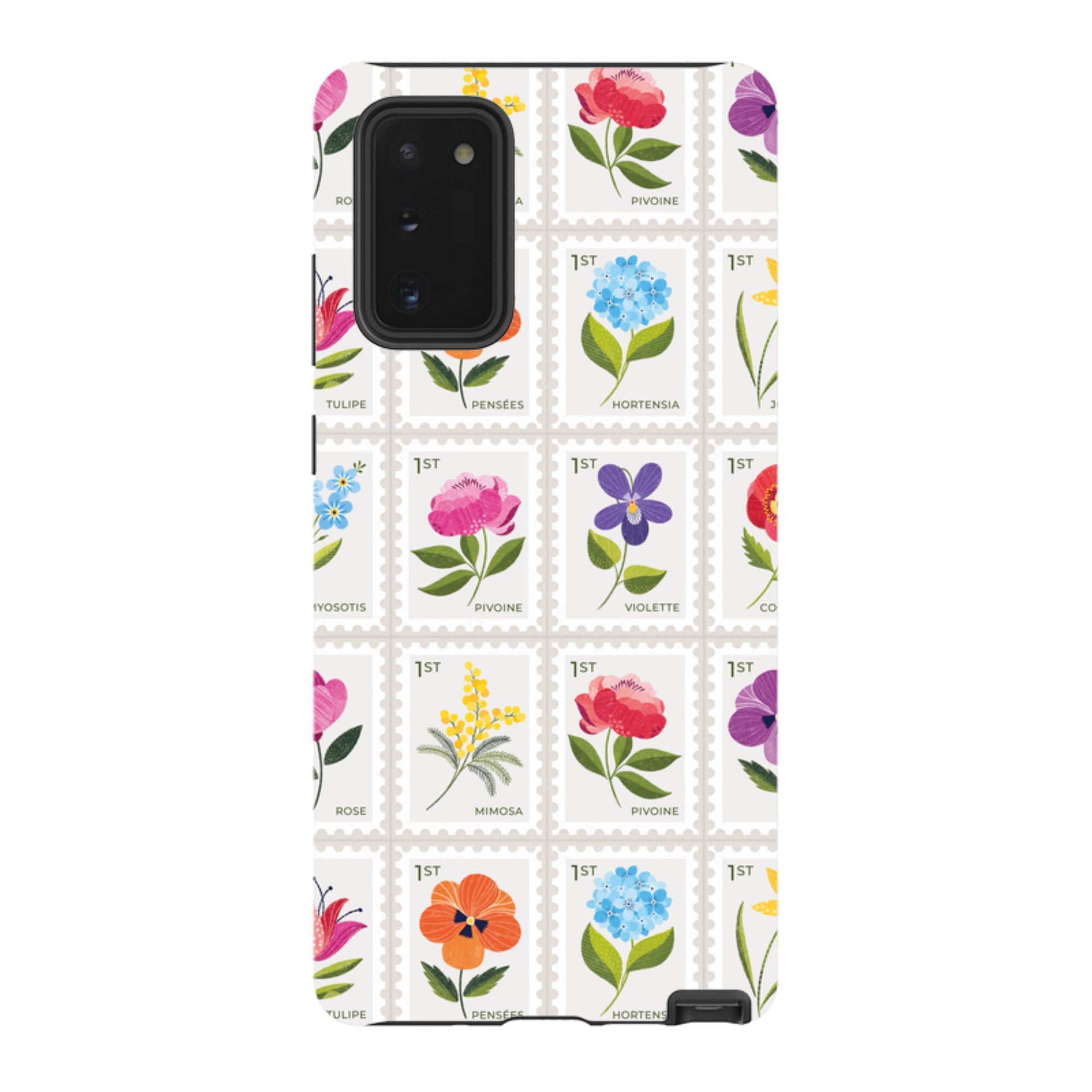 Samsung Tough Case - Floral Postage Stamps By Ali Brookes