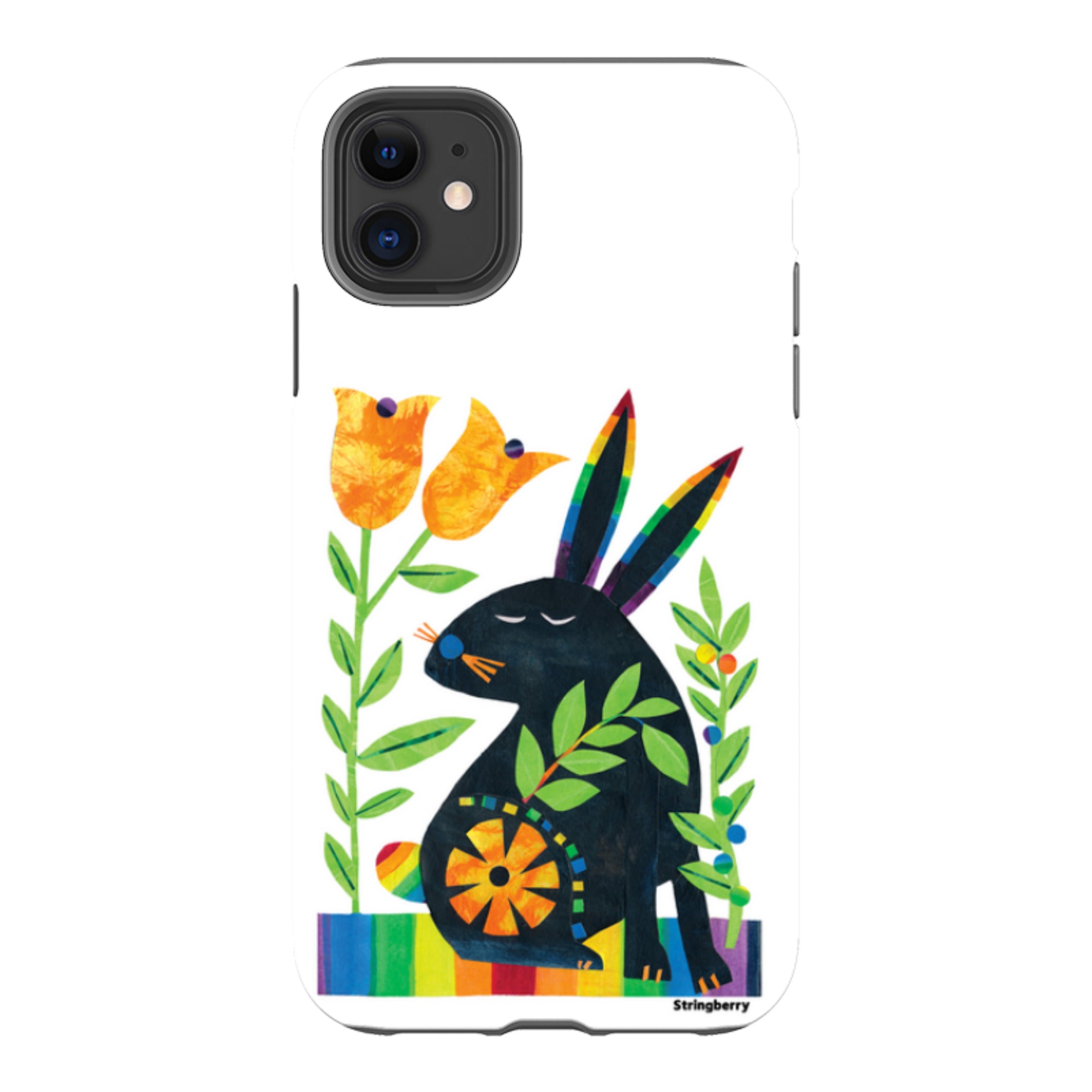 iPhone Tough Case - Pride Rabbit By Tracey English