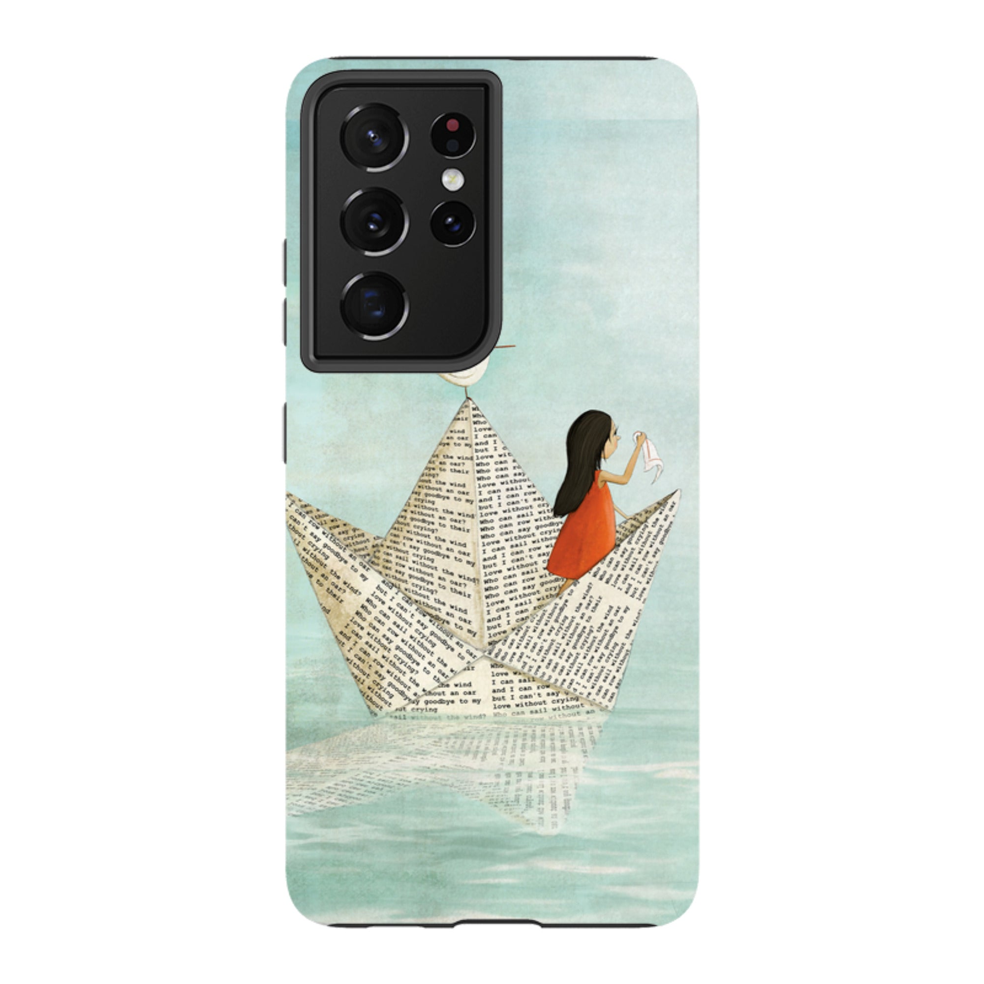 Samsung Tough Case - Sail Without A Wind By Maja Lindberg