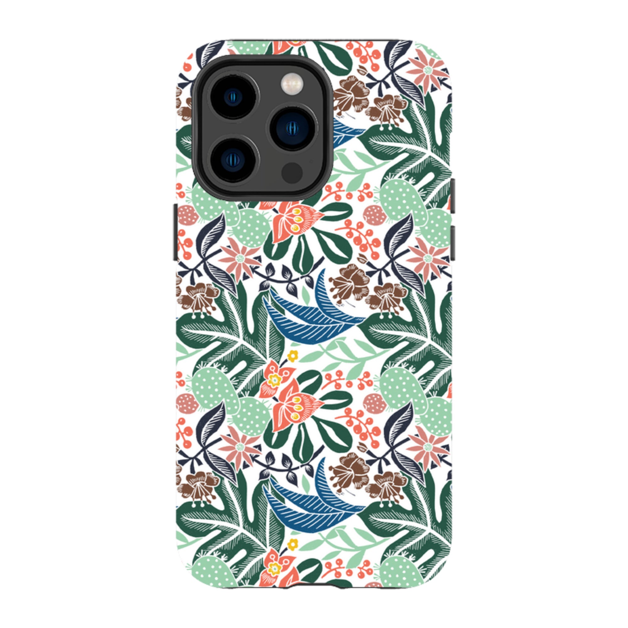 iPhone Tough Case - Tropical Cactus 2 By Kate Heiss