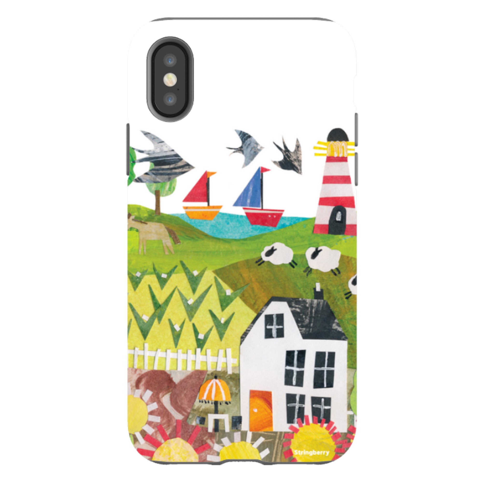iPhone Tough Case - Countryscape I By Tracey English
