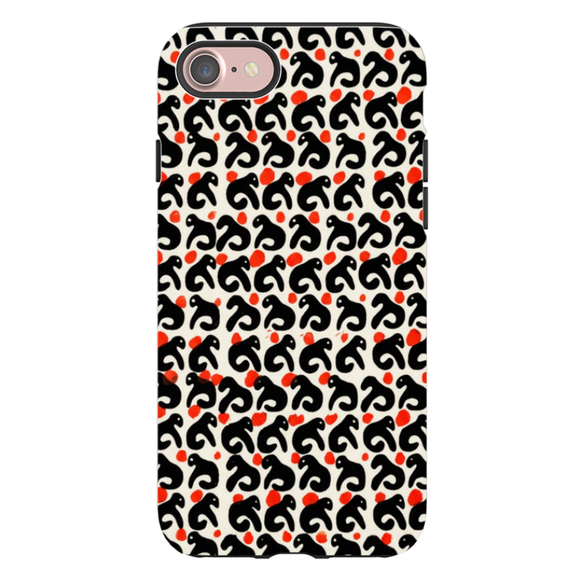 iPhone Tough Case - Abstract Cutouts