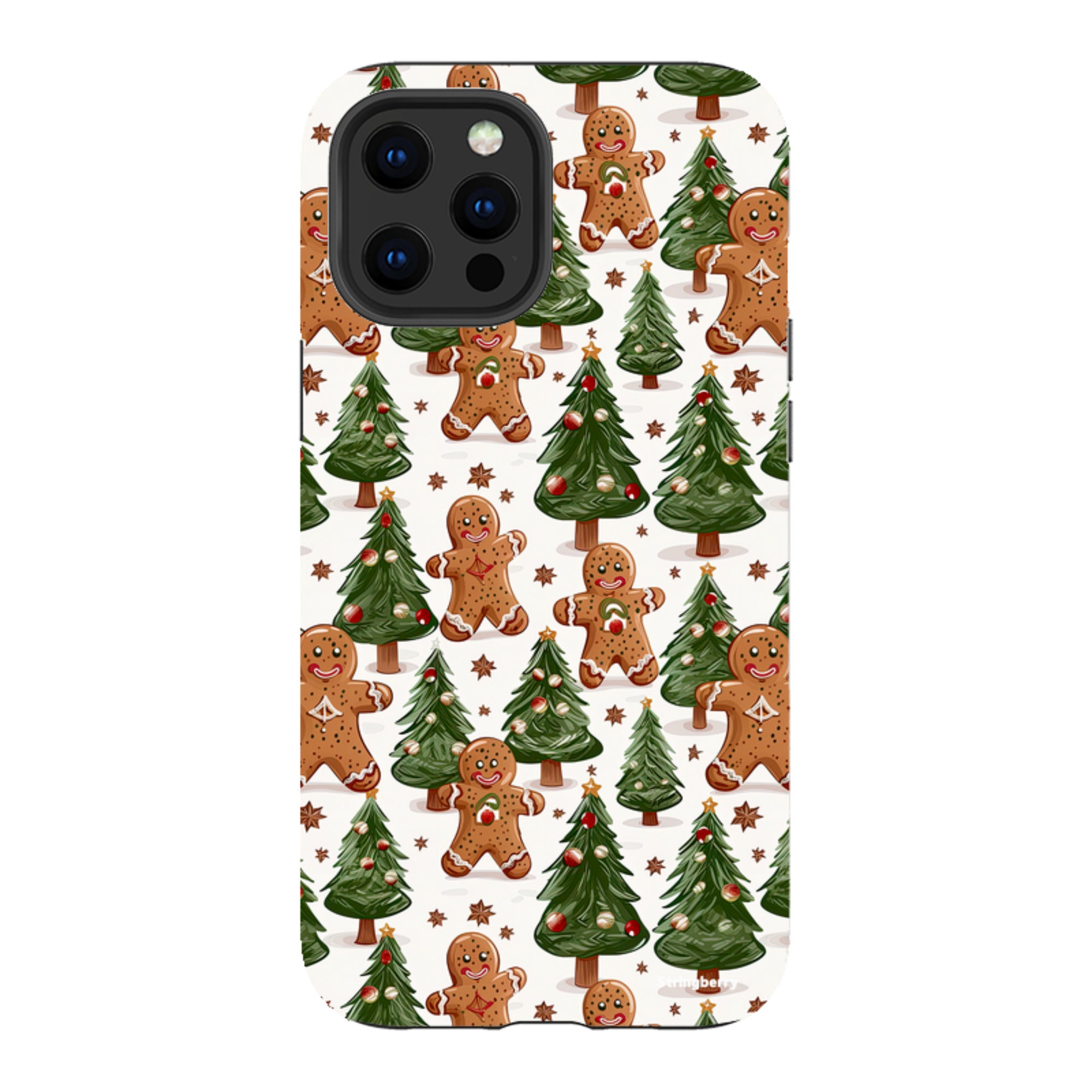 iPhone Tough Case - Ginger Bread Xmas III
