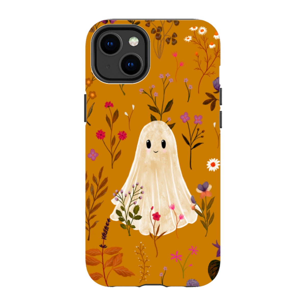 iPhone Tough Case - Ghost in the Garden - Spice Multi By Katherine Quinn