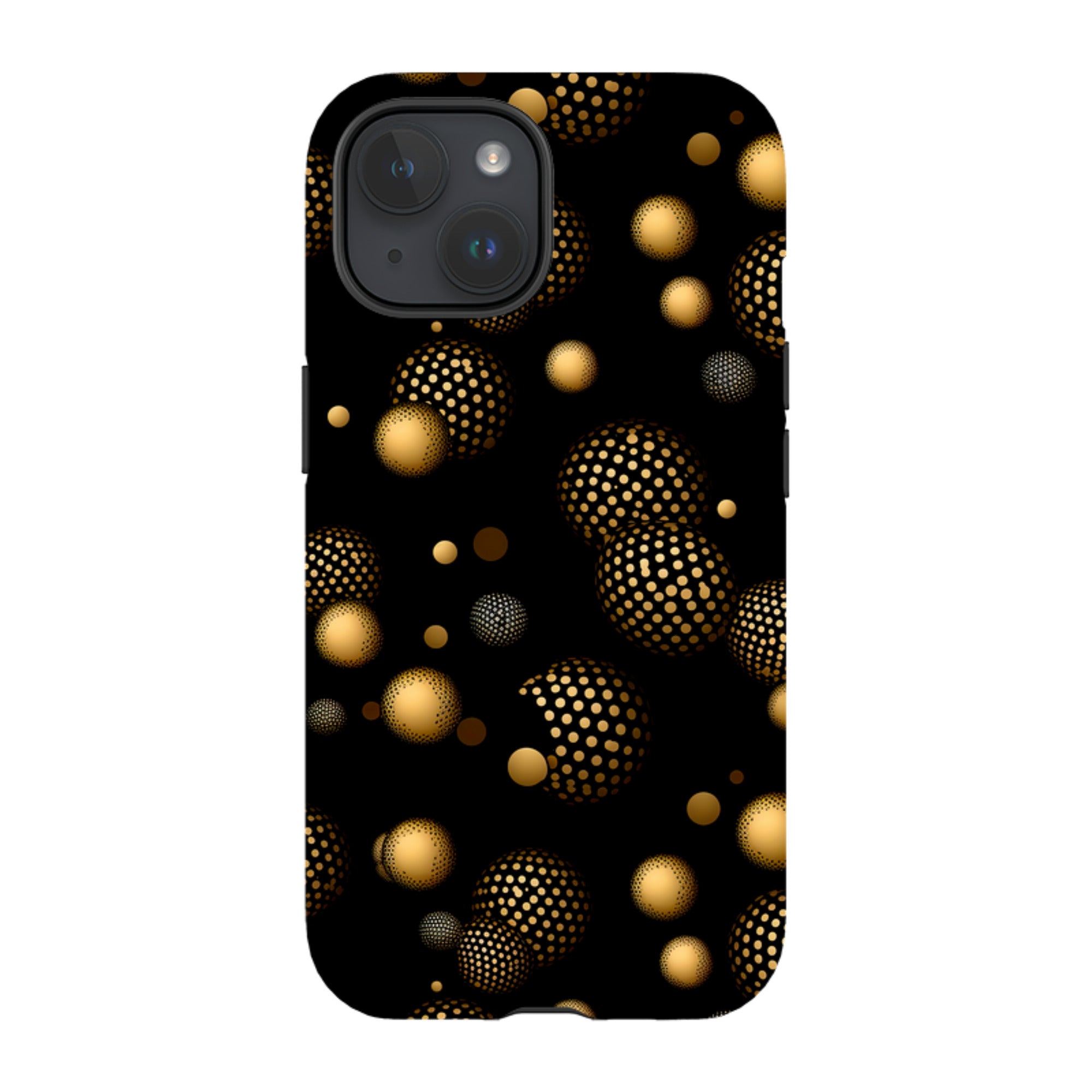 iPhone MagSafe Tough Case - Dark Polka II