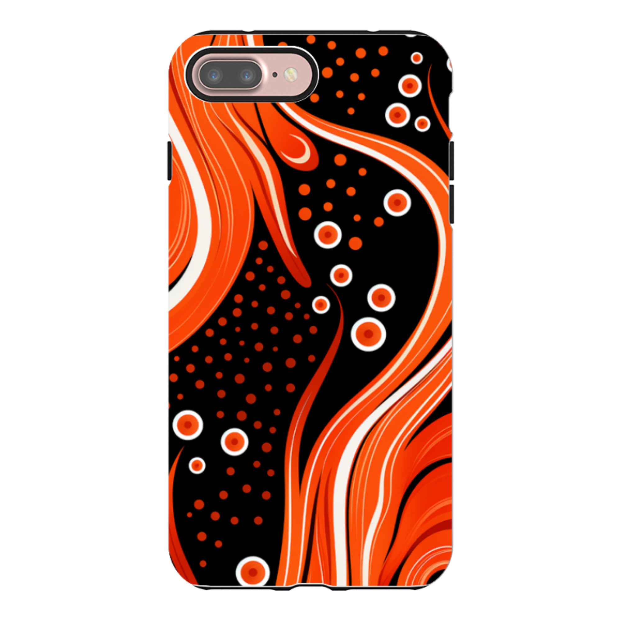 iPhone Tough Case -Red Wave Stars