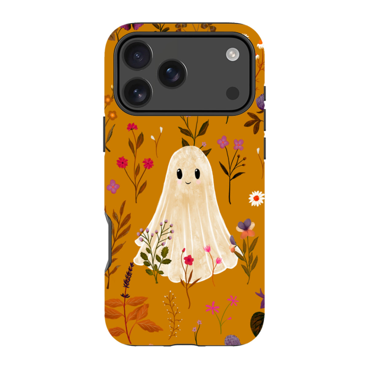 iPhone Tough Case - Ghost in the Garden - Spice Multi By Katherine Quinn
