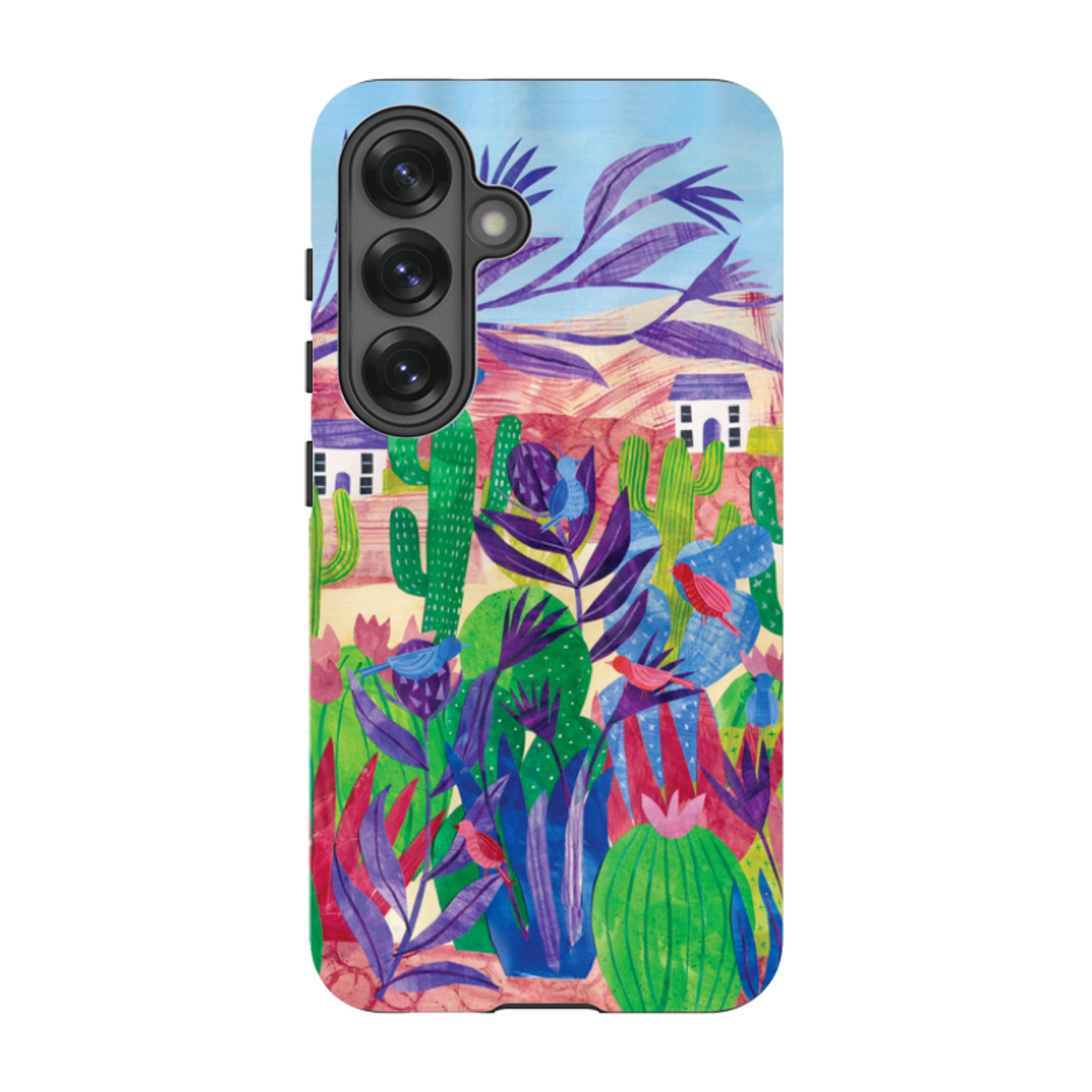 Samsung Tough Case - Desert Cactus By Tracey English