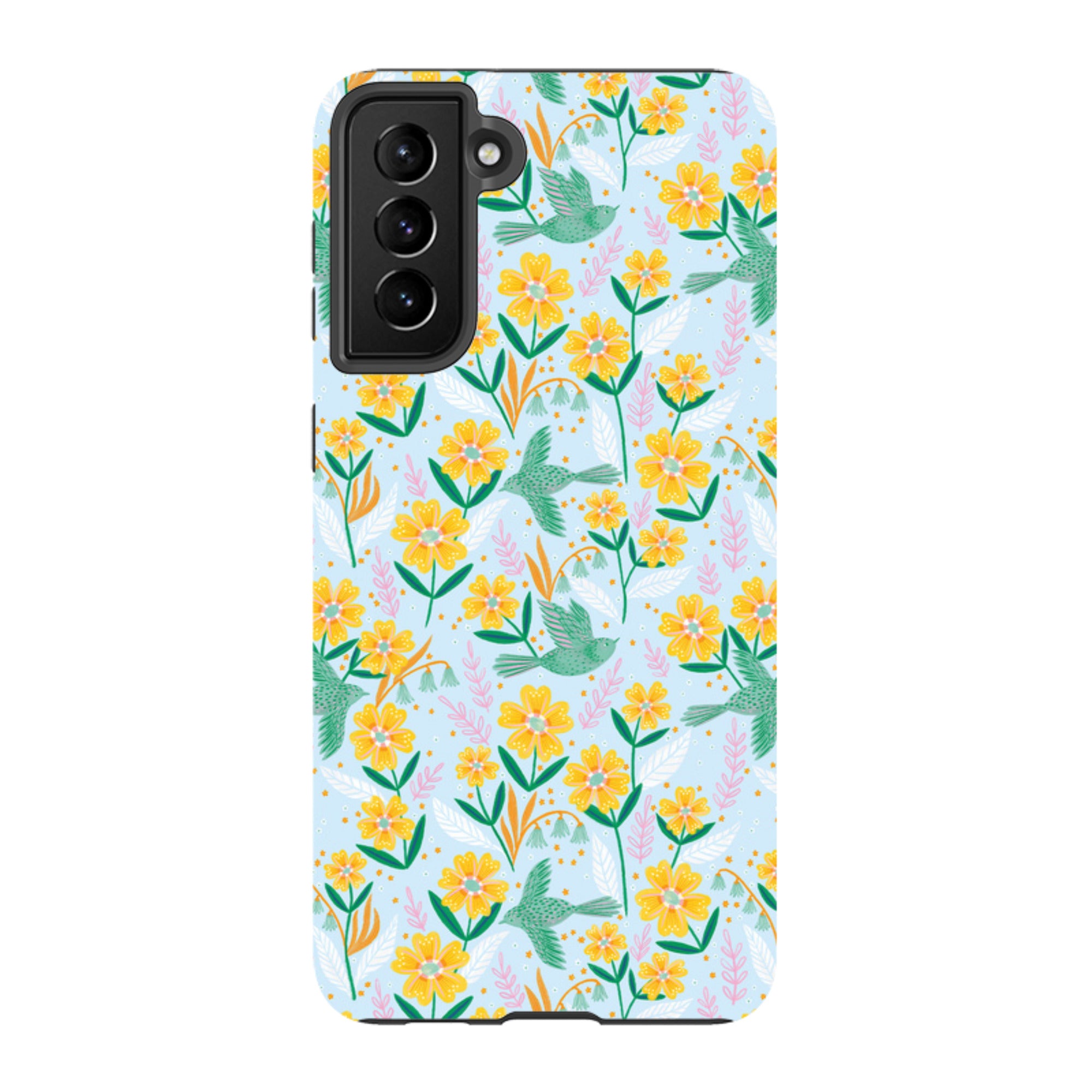 Samsung Tough Case - Sweet Birds Blue By Lee Foster Wilson