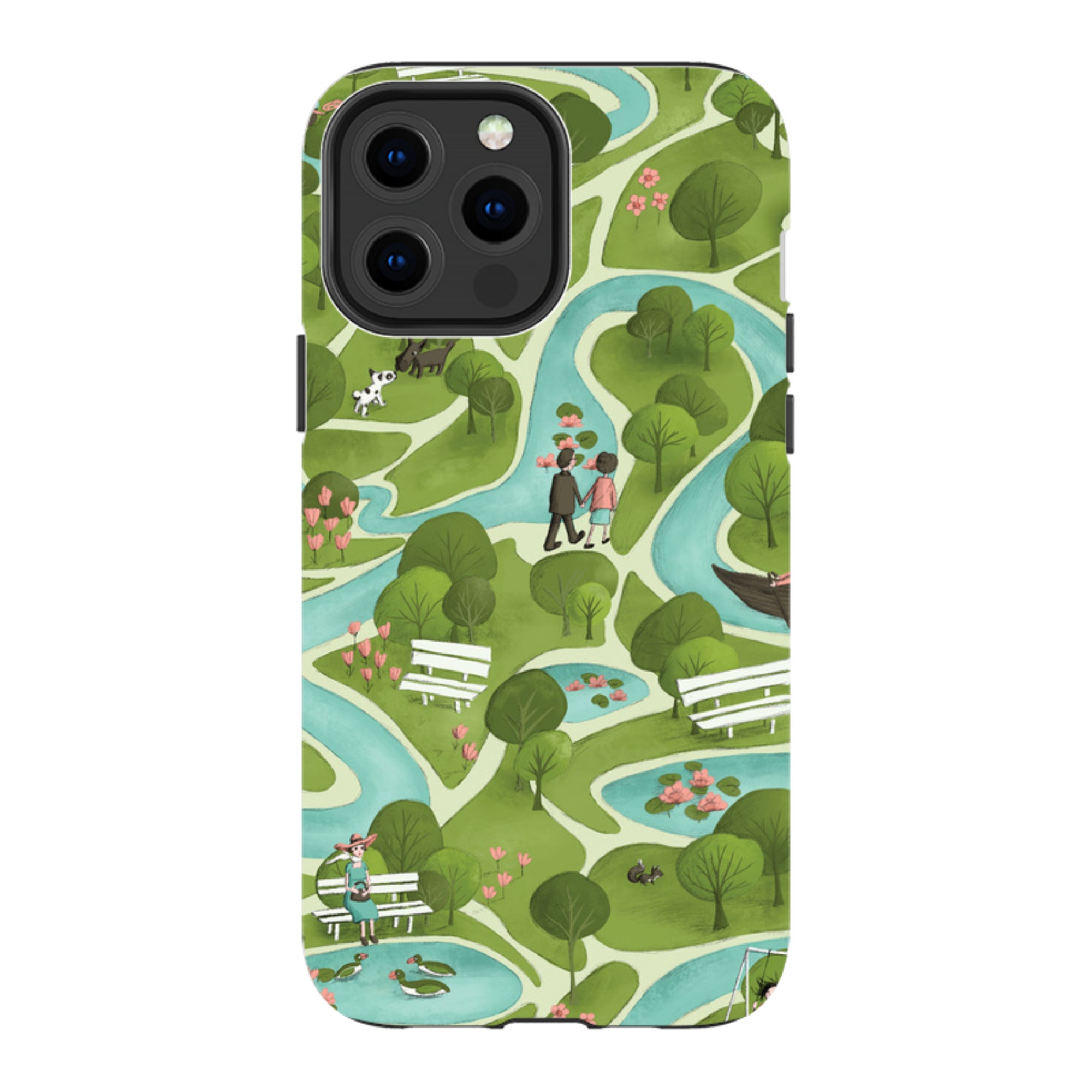 iPhone MagSafe Tough Case - In The Park By Maja Lindberg