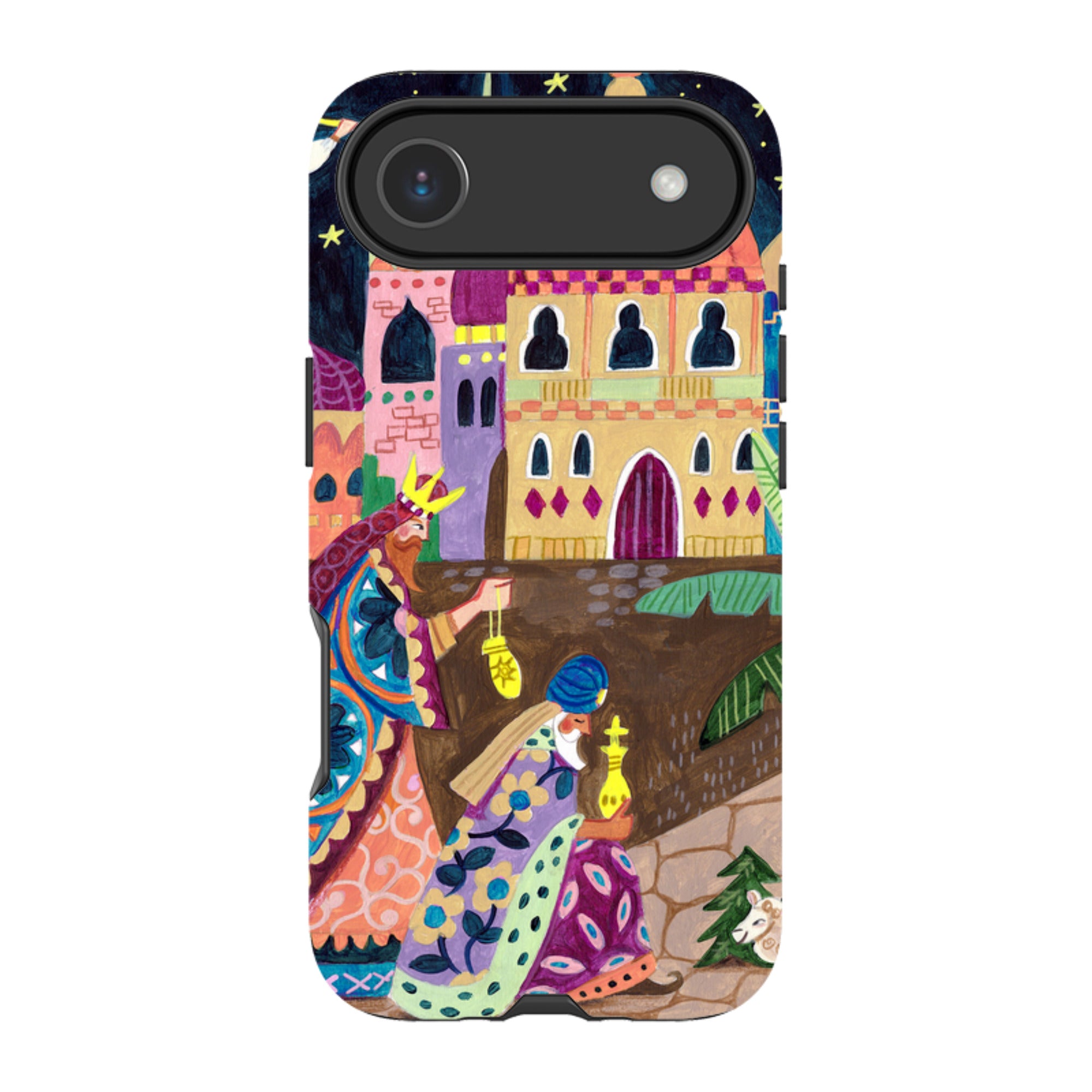iPhone Tough Case - Wisemen II By Caroline Bonne Muller