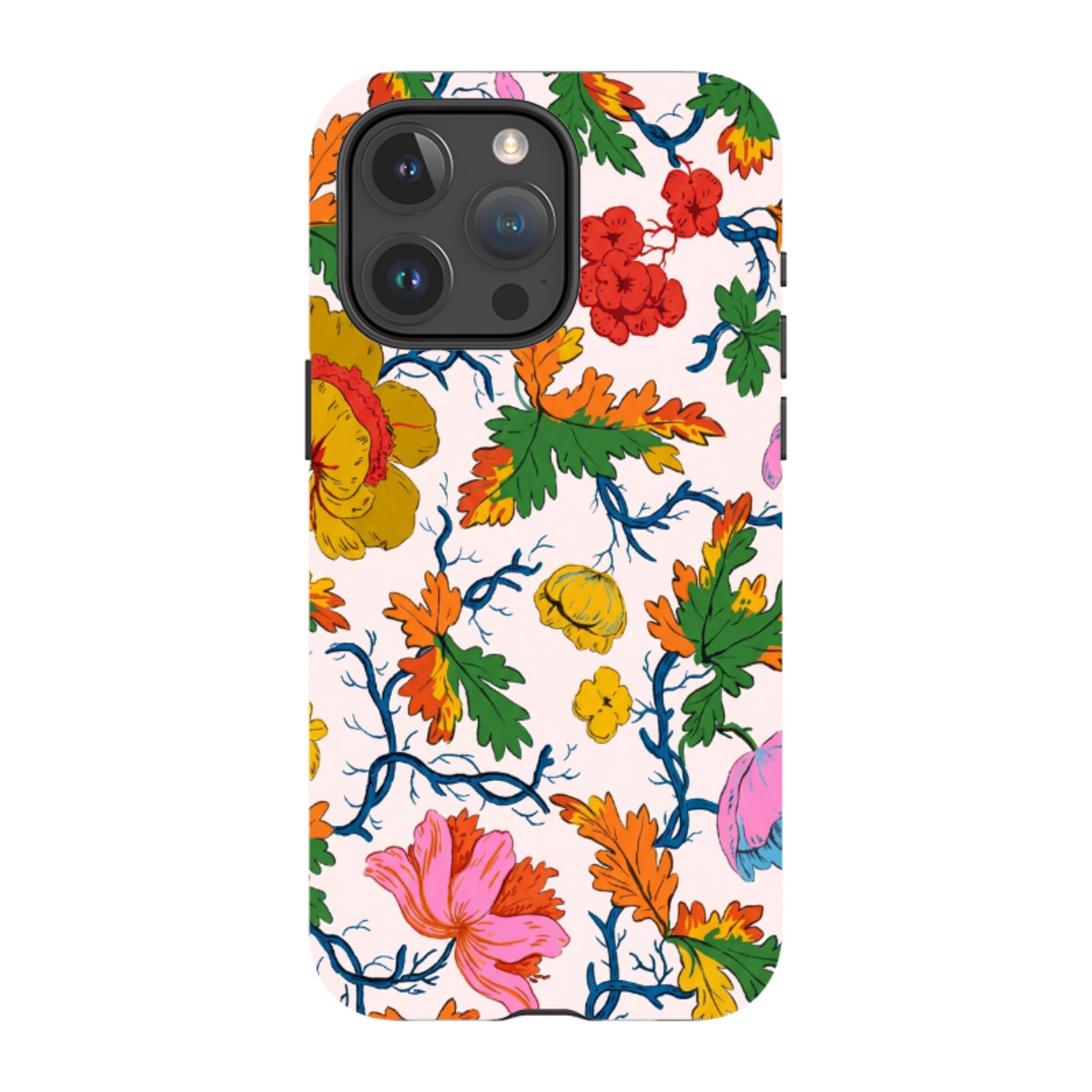 iPhone MagSafe Tough Case - Vintage Chintz Floral