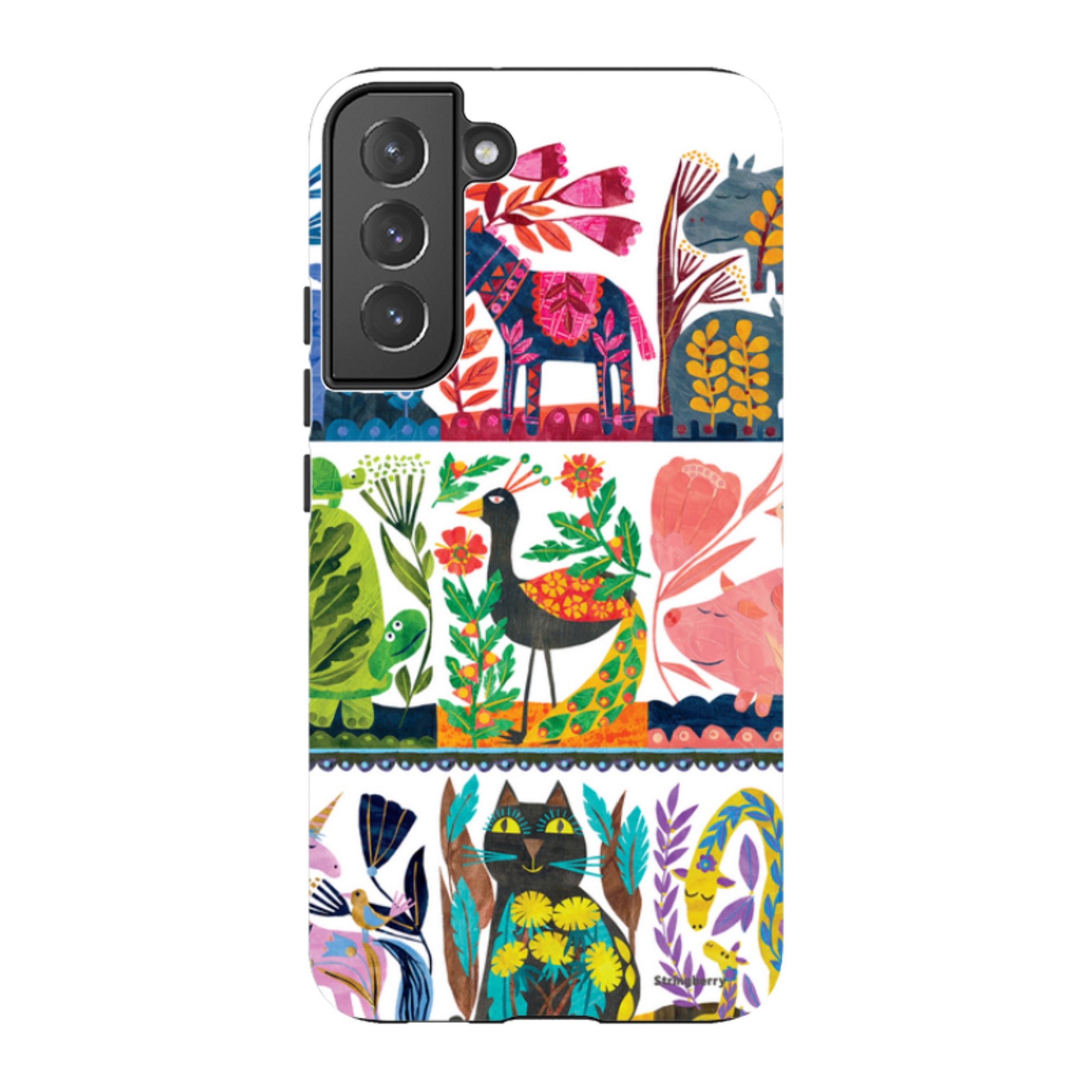 Samsung Tough Case - Folk Colour By Tracey English