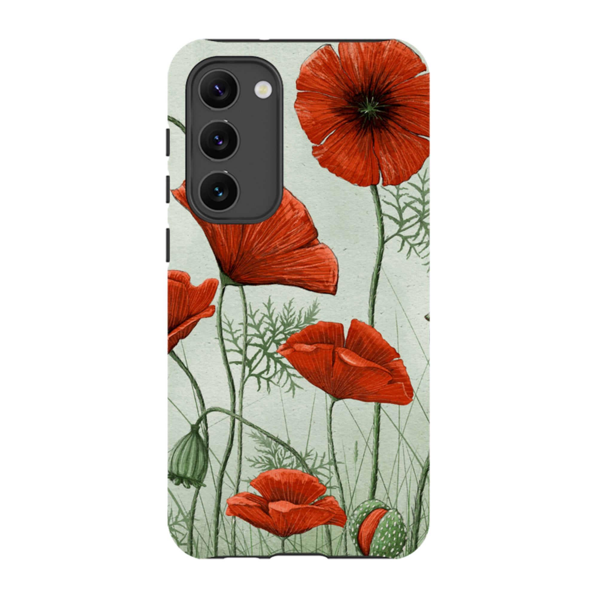 Samsung Tough  Case - Poppies By Maja Lindberg