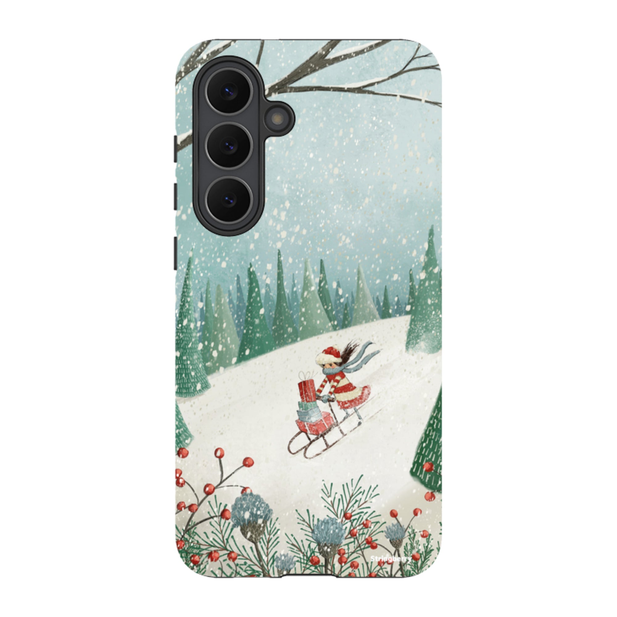 Samsung Tough Case - Sleigh Delivery By Maja Lindberg