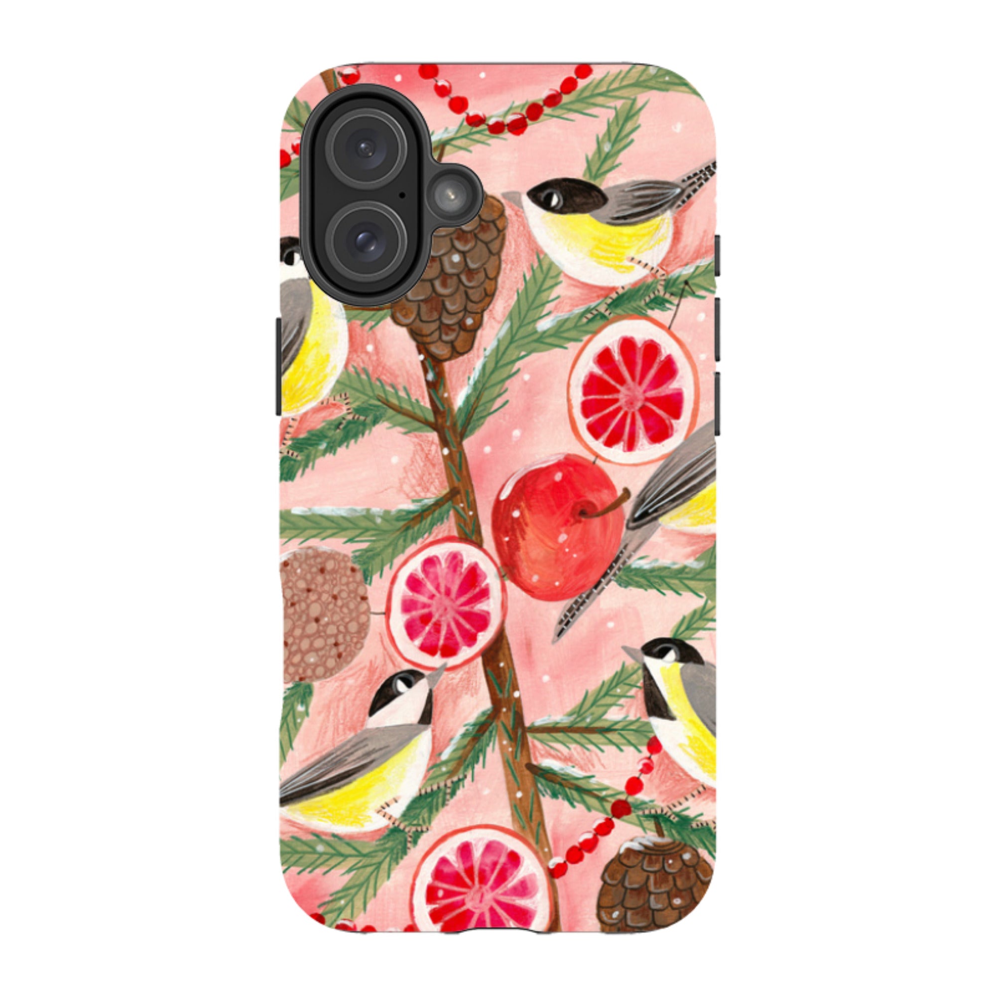 iPhone Tough Case - Chickadee By Caroline Bonne Muller