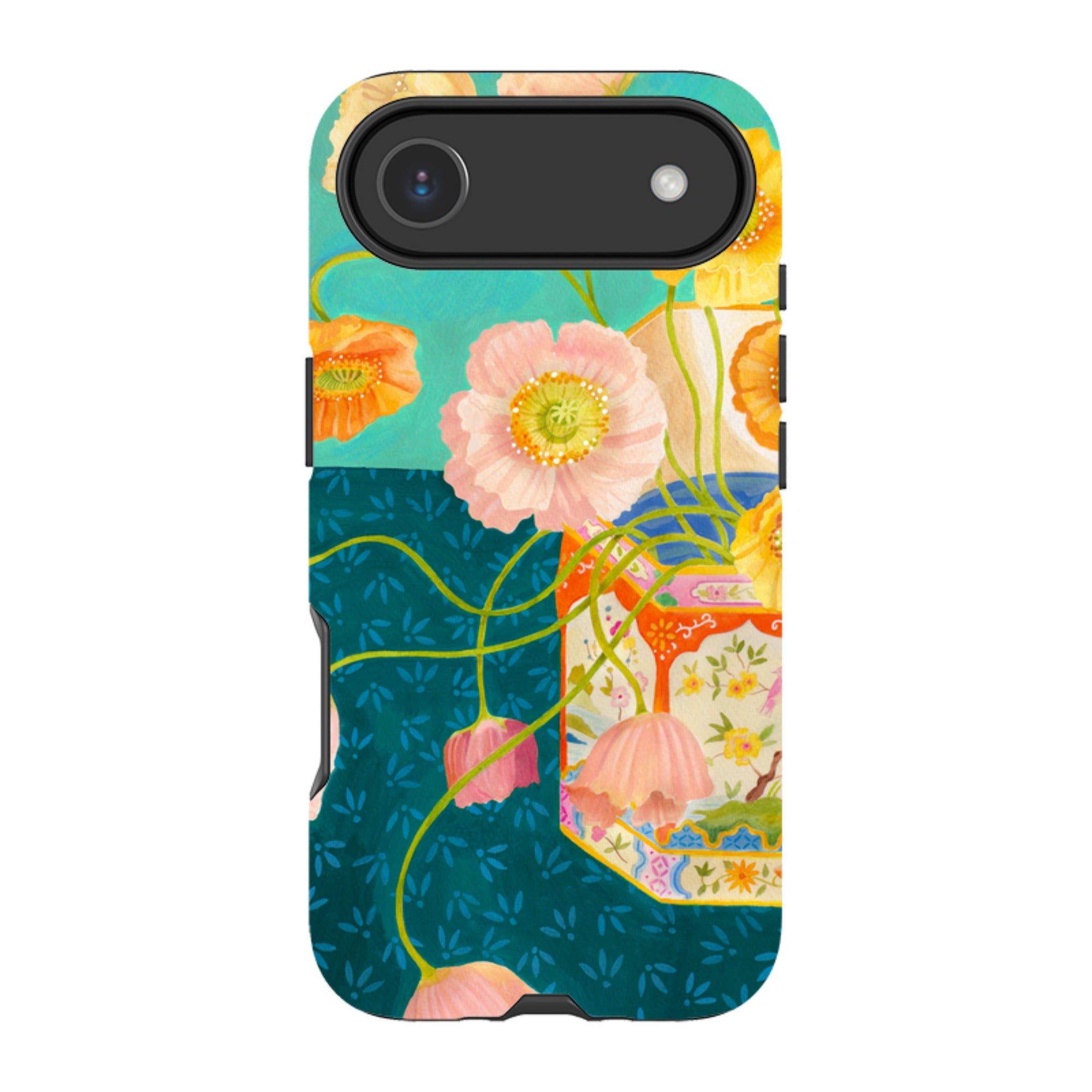 iPhone MagSafe Tough Case - Poppies By Bex Parkin