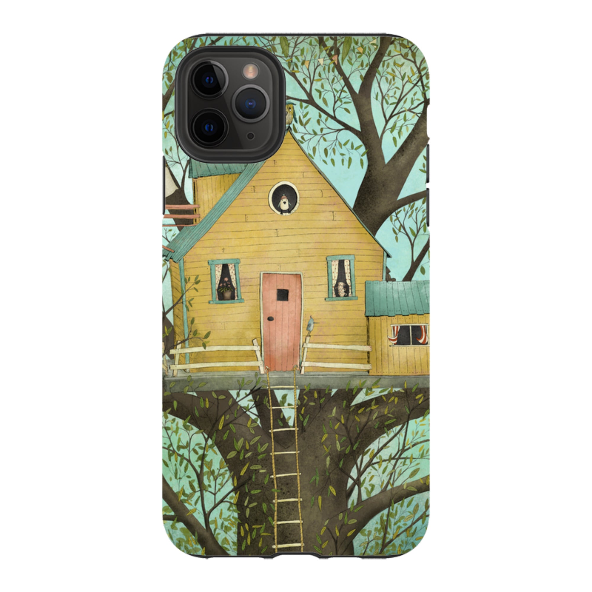 iPhone Tough Case - Tree House By Maja Lindberg