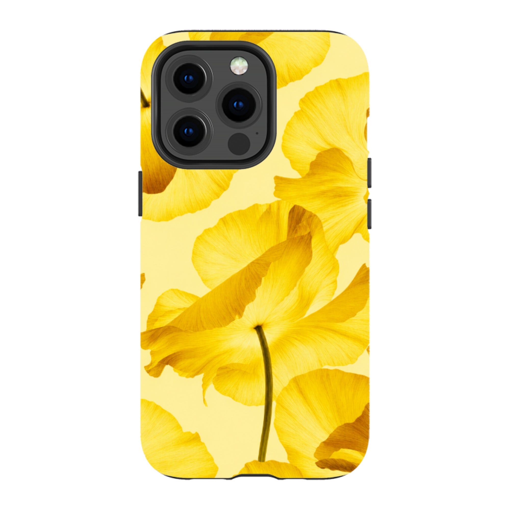 iPhone MagSafe Tough Case - Yellow Poppy
