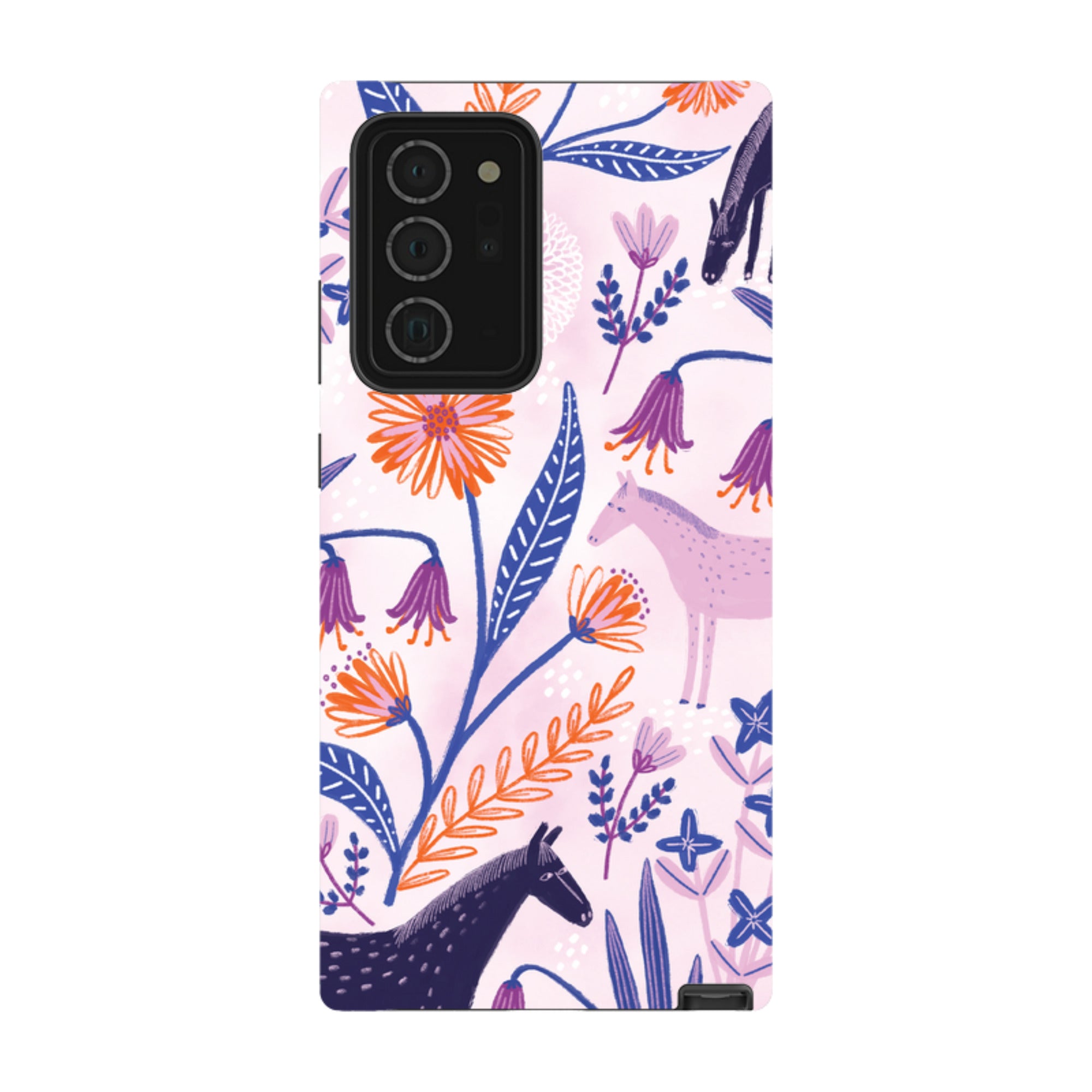 Samsung Tough Case - Wild Ponies Pink By Lee Foster Wilson