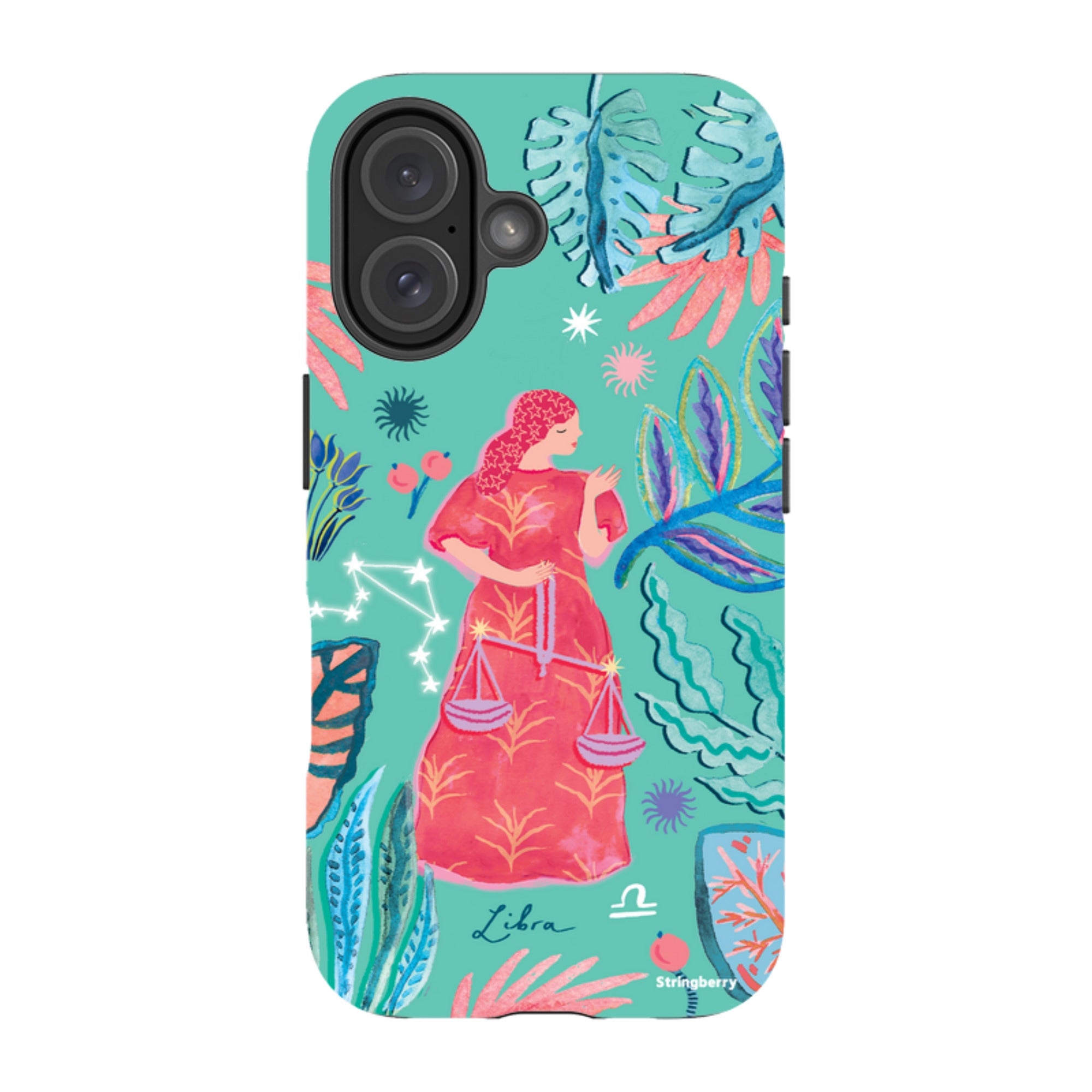 iPhone Tough Case - Libra By Emma Frances Grant