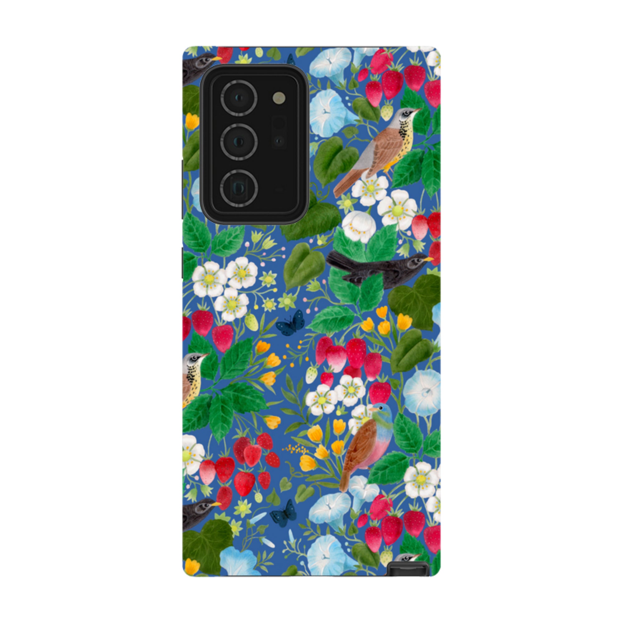Samsung Tough  Case - Strawberry Thief By Bex Parkin
